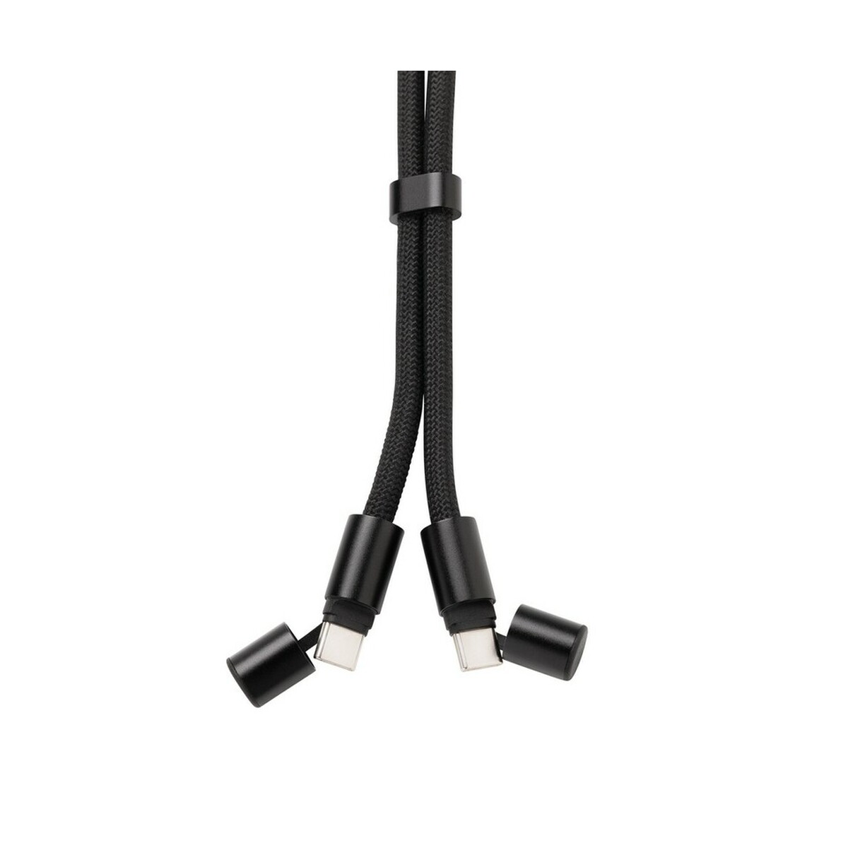 Kable USB z logo – kabel do ładowania, smycz do telefonu loopamp – czarna P302.5301__B_9 Kabel do ładowania, smycz do telefonu LoopAmp - czarna P302.5301__B_9