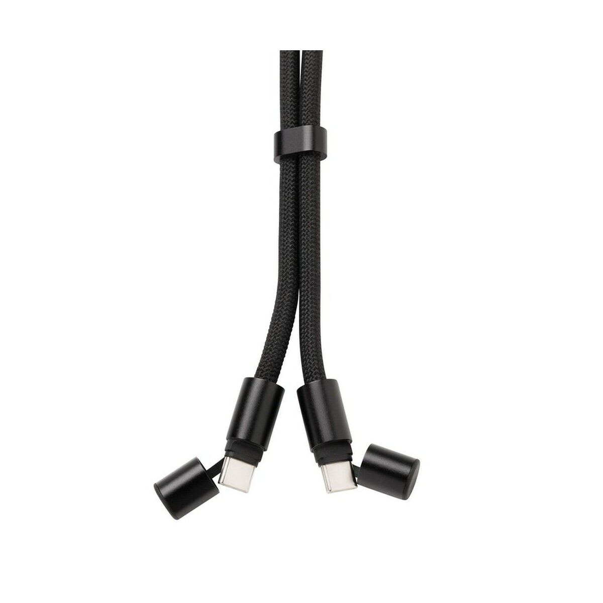Kable USB z logo – kabel do ładowania, uchwyt do telefonu loopamp – czarny P302.5701__B_9 Kabel do ładowania, uchwyt do telefonu LoopAmp - czarny P302.5701__B_9