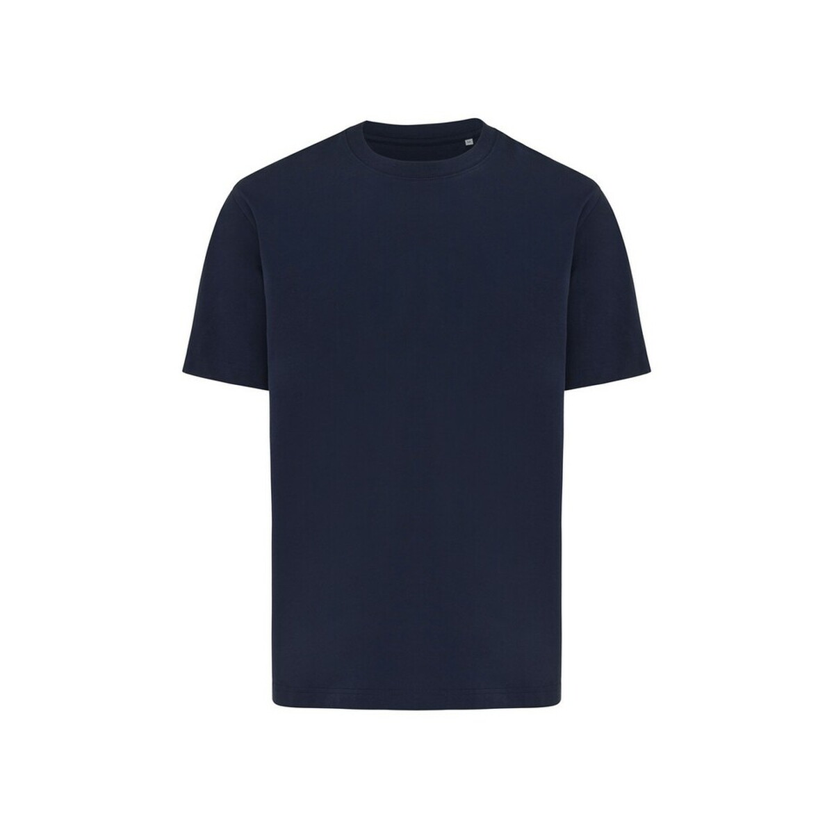 Koszulki z logo – koszulka iqoniq nikko, bawełna z recyklingu – granatowa T9106.002__B_1 Koszulka Iqoniq Nikko, bawełna z recyklingu - granatowa T9106.002__B_1