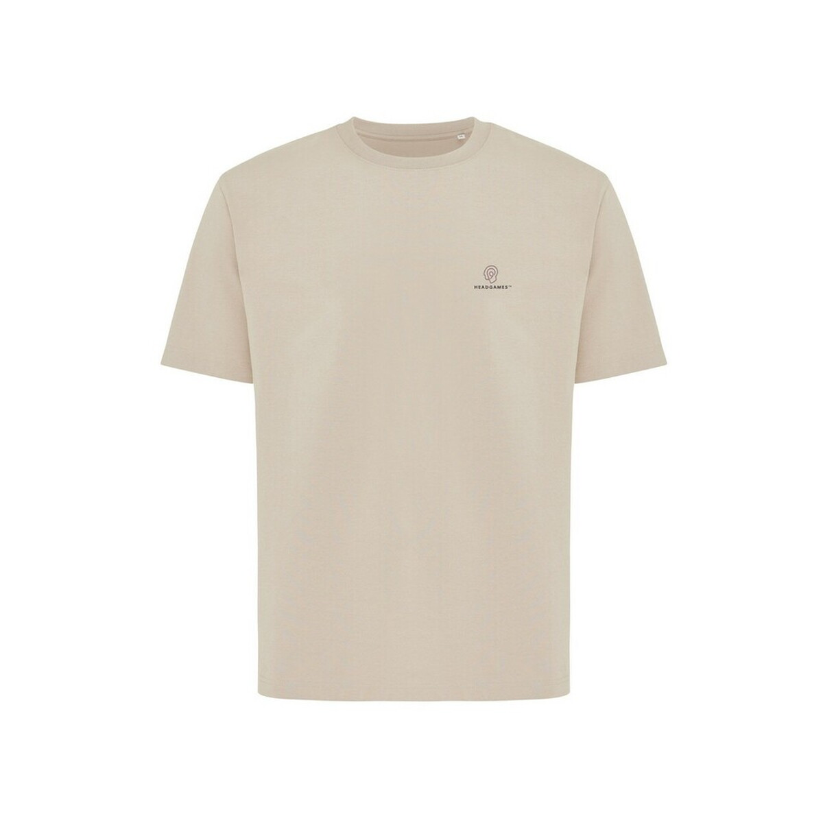 Koszulki z logo – koszulka iqoniq nikko, bawełna z recyklingu – żółta T9106.006__D_100 Koszulka Iqoniq Nikko, bawełna z recyklingu - żółta T9106.006__D_100