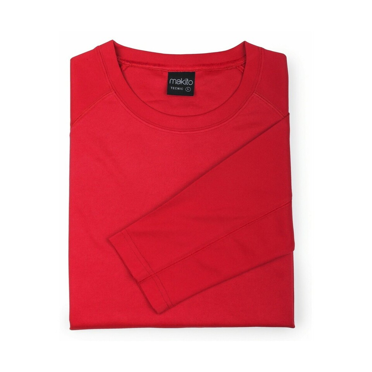 Koszulka z długimi rękawami - czerwona V7140-05_AAA01