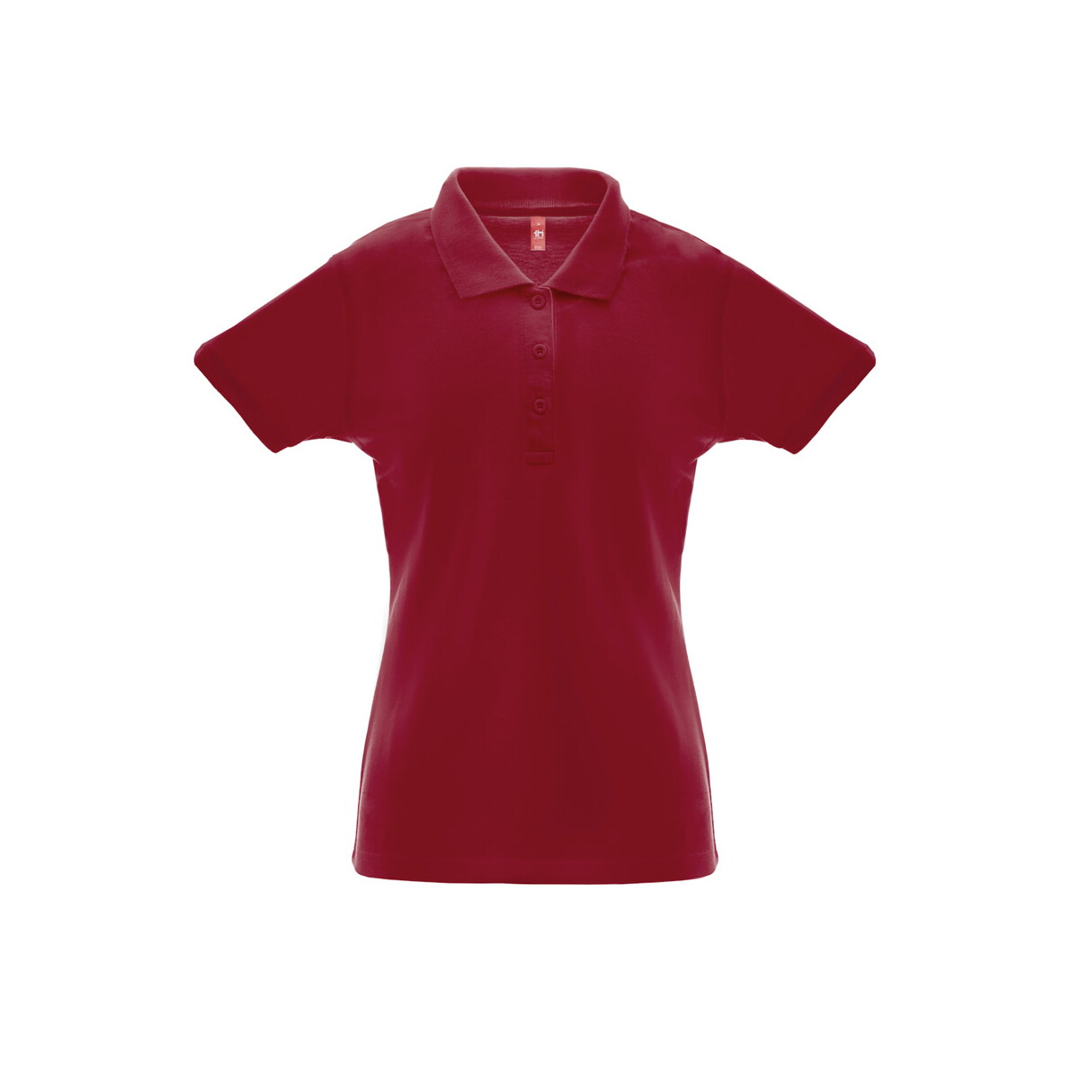 THC BERLIN WOMEN. Damska koszulka polo - Burgundowa 30264_115