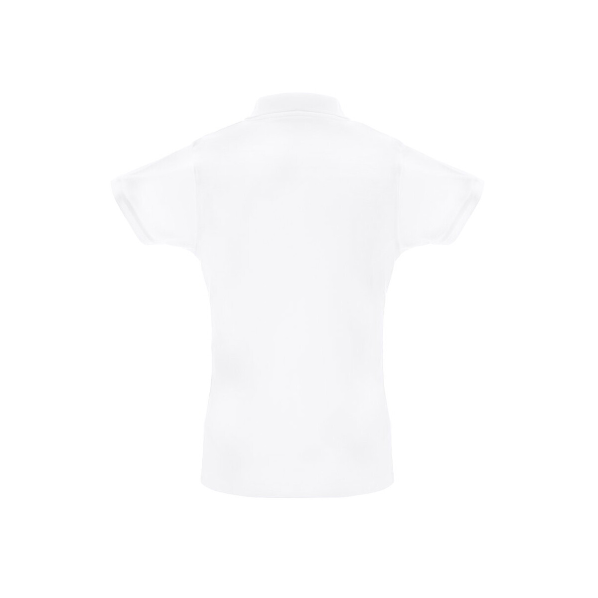 Koszulki z logo – thc berlin women wh. damska koszulka polo z krótkim rękawem – biała 30263_106-b THC BERLIN WOMEN WH. Damska koszulka polo z krótkim rękawem - Biała 30263_106-b