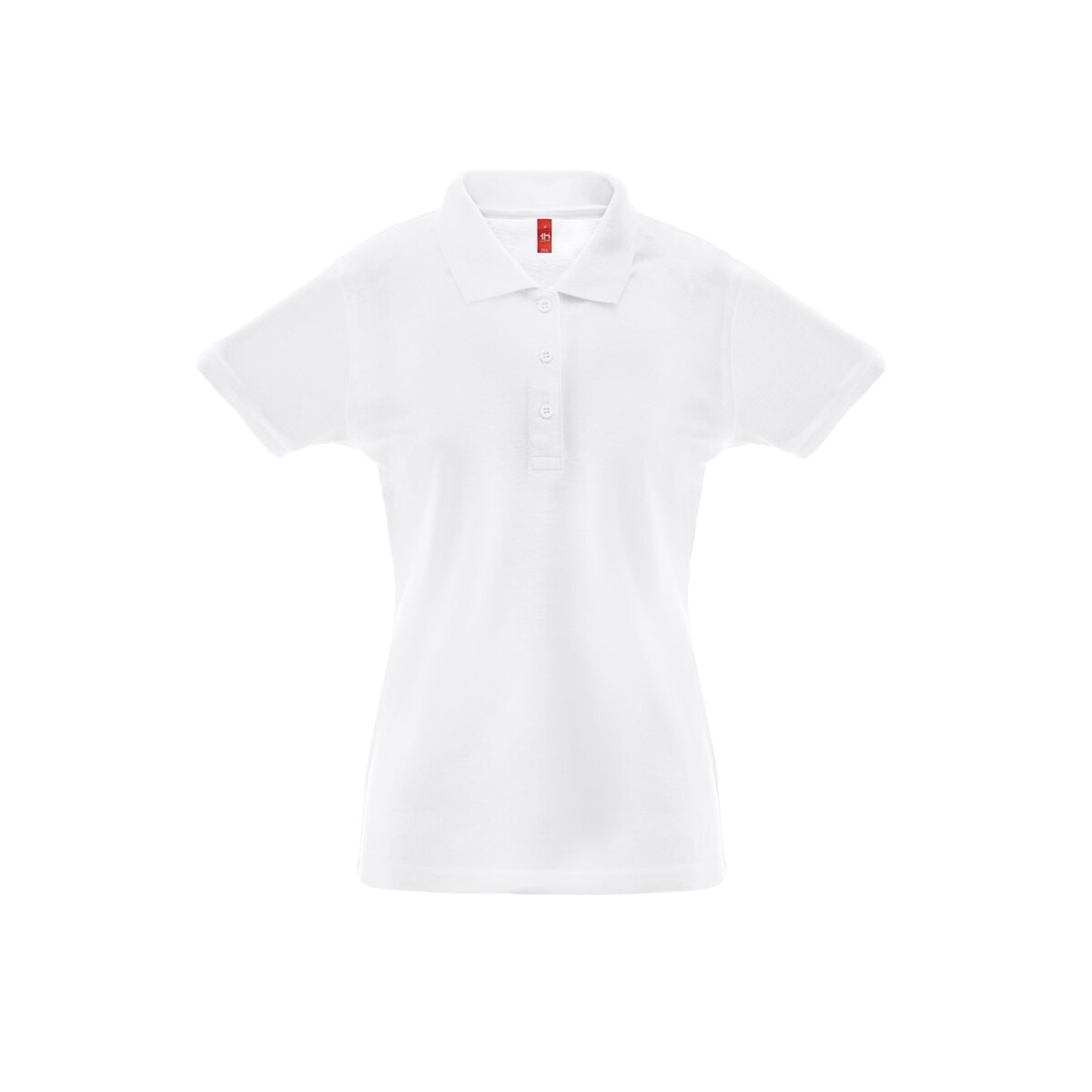 THC BERLIN WOMEN WH. Damska koszulka polo z krótkim rękawem - Biała 30263_106