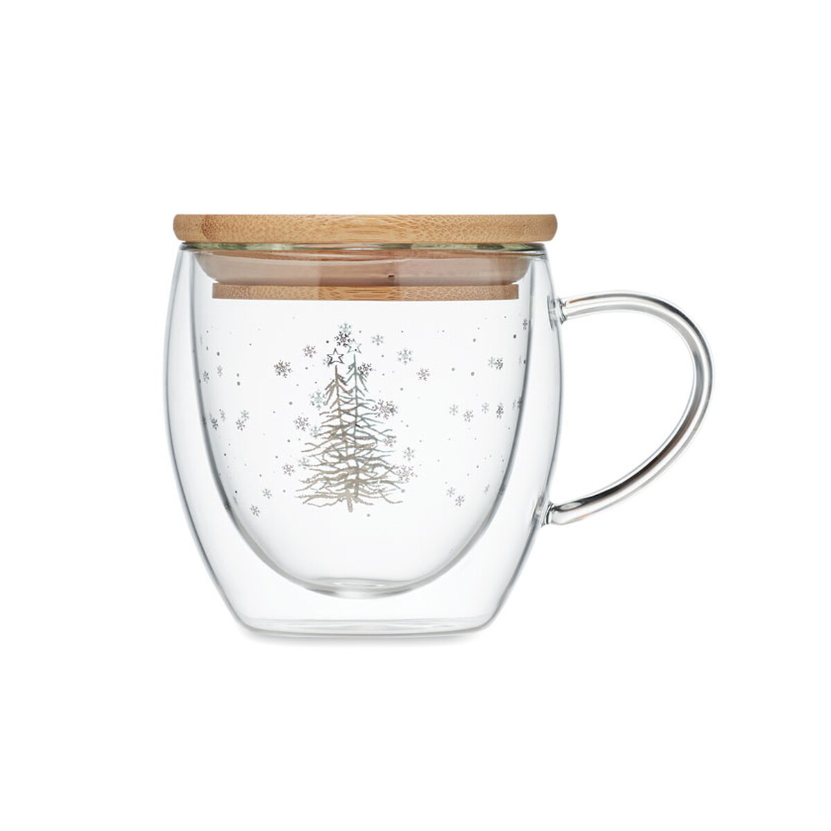 Kubki z logo – kubek z podwójnego szkła sian – przezroczysty cx1524-22-back Kubek z podwójnego szkła SIAN - przezroczysty cx1524-22-back