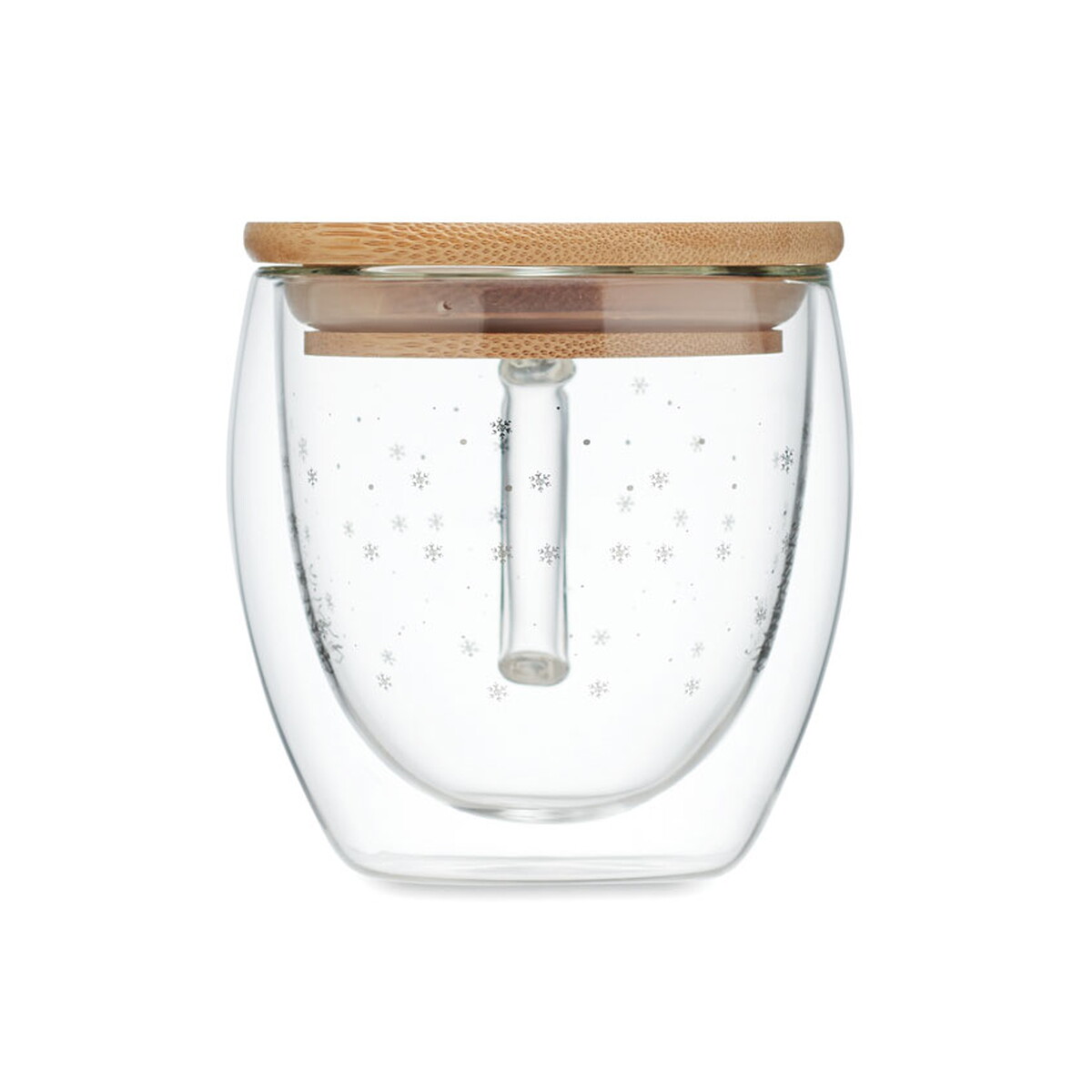 Kubki z logo – kubek z podwójnego szkła sian – przezroczysty cx1524-22-open Kubek z podwójnego szkła SIAN - przezroczysty cx1524-22-open