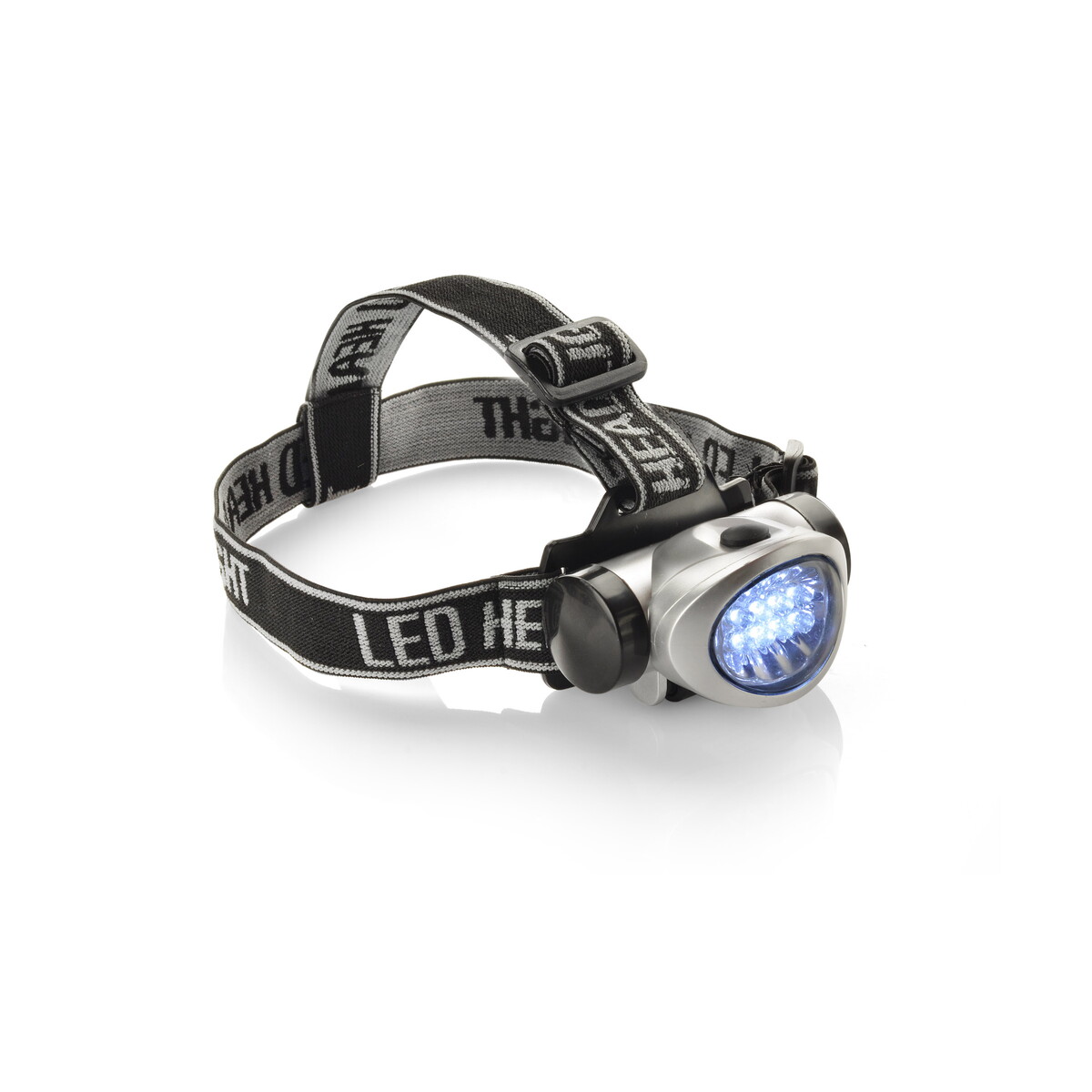 Latarka czołowa HORUS - srebrna 29122