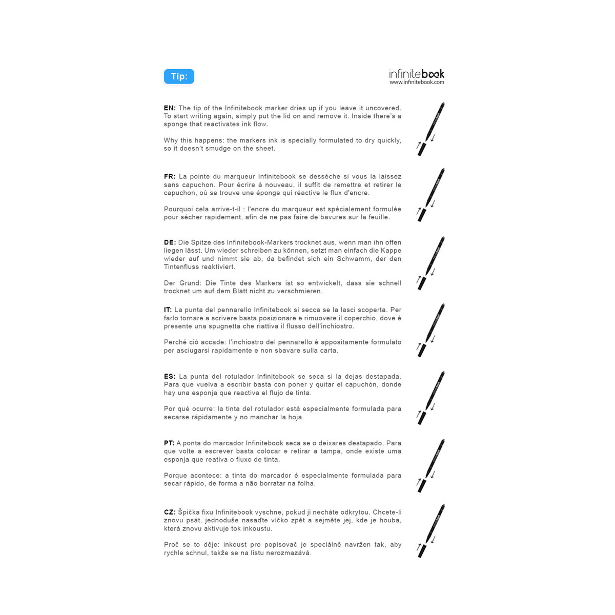 Notatniki z logo – starter kit infinitebook. zestaw „infinitebook” w twardej oprawie, 1 zestaw do czyszczenia, 1 marker i 1 uchwyt na długopis – czarny 33211_103-e STARTER KIT INFINITEBOOK. Zestaw „Infinitebook” w twardej oprawie, 1 zestaw do czyszczenia, 1 marker i 1 uchwyt na długopis - czarny 33211_103-e
