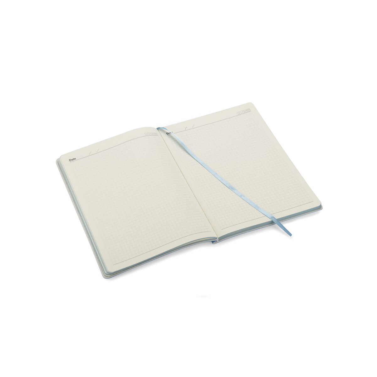 Notesy z logo – notes softy b5 – błękitny 18216-08_d Notes SOFTY B5 - błękitny 18216-08_d