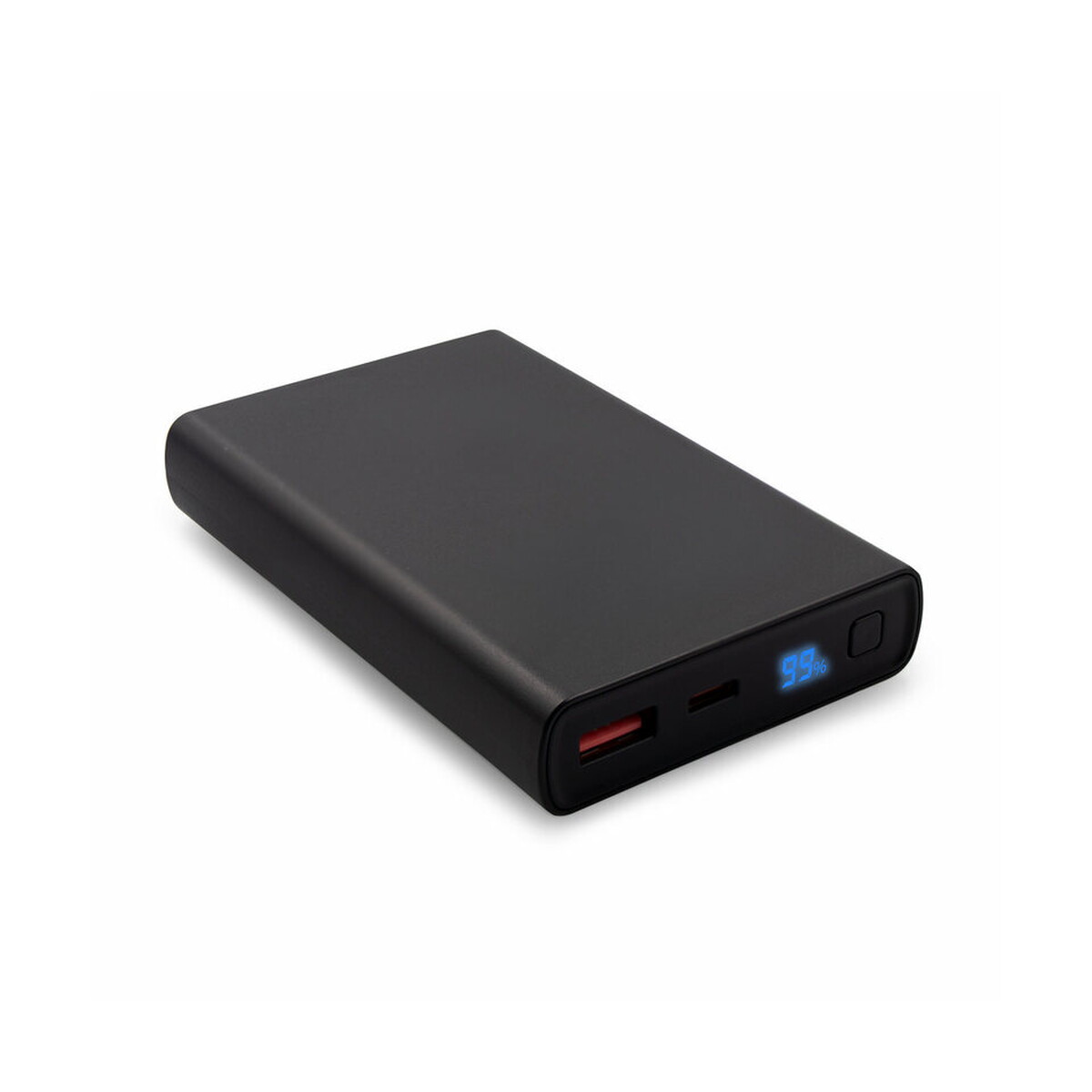 Powerbanki z logo – power bank 10000 mah | nils – czarny VA082-03_AAA01 Power bank 10000 mAh | Nils - czarny VA082-03_AAA01