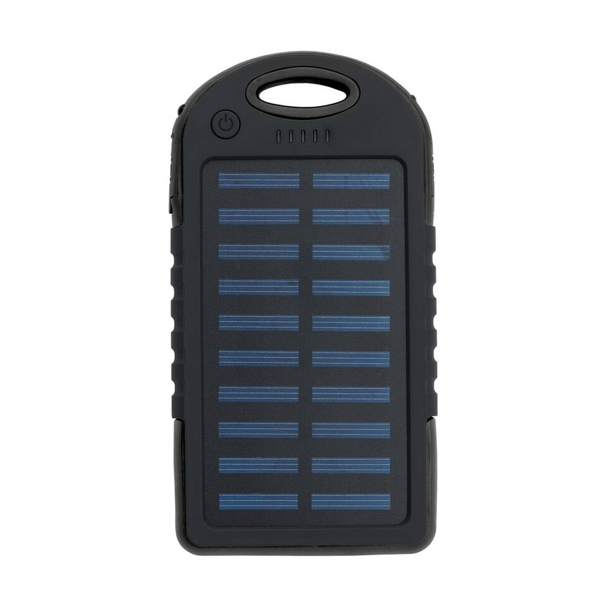 Power bank 4000 mAh z ładowarką słoneczną - czarny VA275-03_AAB01