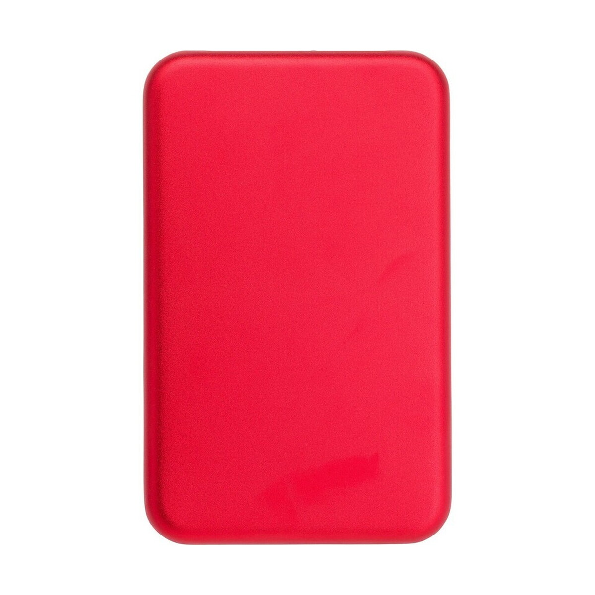 Powerbanki z logo – power bank 4000 mah z ładowarką słoneczną – czerwony VA274-05_IBK01 Power bank 4000 mAh z ładowarką słoneczną - czerwony VA274-05_IBK01