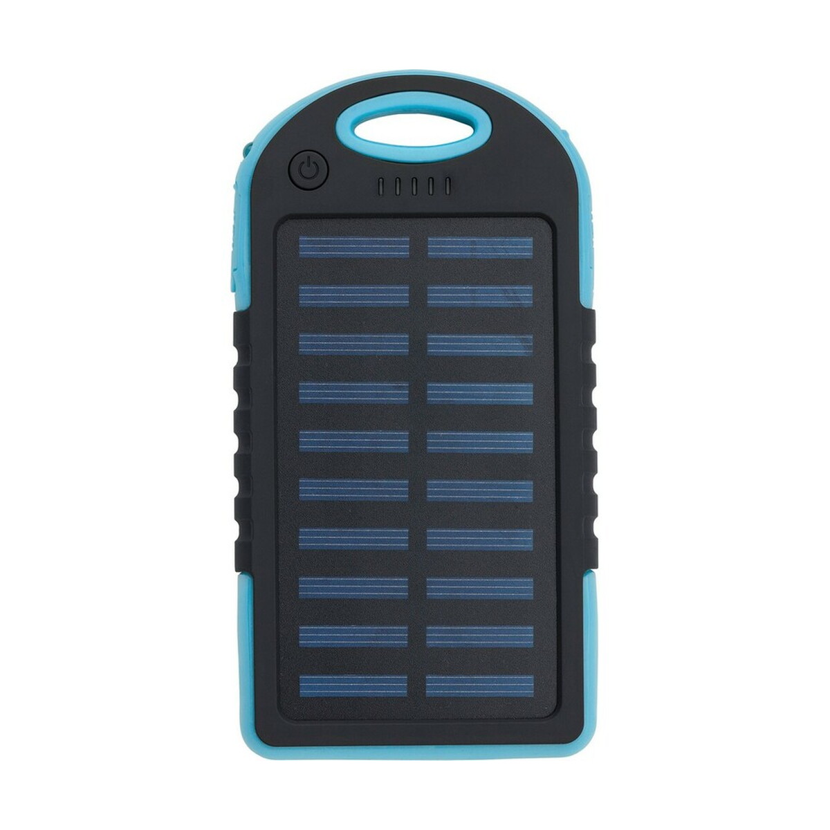 Power bank 4000 mAh z ładowarką słoneczną - niebieski VA275-11_AAB01