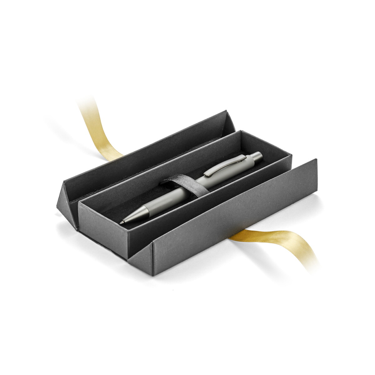 Zestawy piśmiennicze z logo – etui na długopisy e26 – złote 19614-24_g Etui na długopisy E26 - złote 19614-24_g