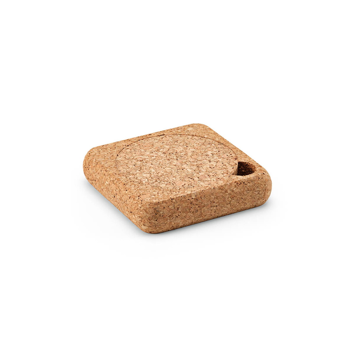 Klein cork coasters. Set of 6 with organizer. Made in Portugal - Naturalne ACT007_160