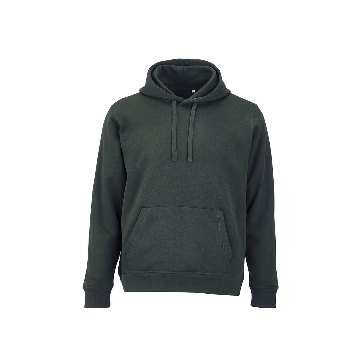 Bondi U Unisex hooded sweatshirt. Organic cotton and rPET. 300gsm - Dark green ASW001_129-front