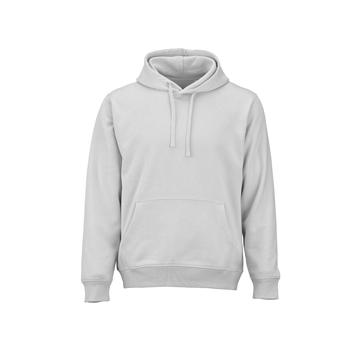 Bondi U Unisex hooded sweatshirt. Organic cotton and rPET. 300gsm - Light grey ASW001_123-front