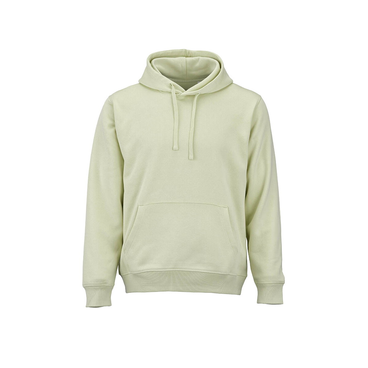 Bondi U Unisex hooded sweatshirt. Organic cotton and rPET. 300gsm - Pastel green ASW001_159-front