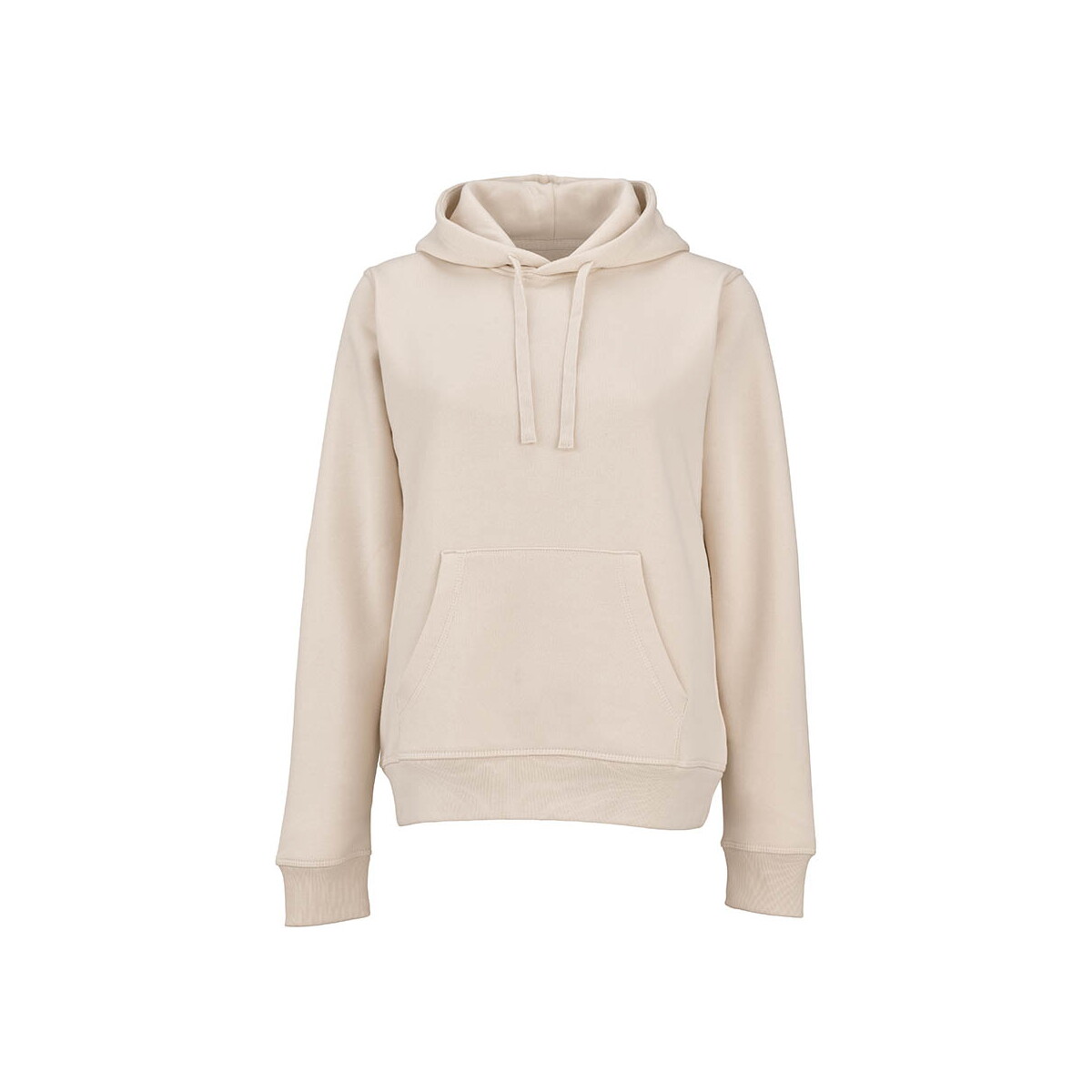 Bluzy z logo – bondi w women’s hooded sweatshirt. organic cotton and rpet. 300gsm – beige ASW002_131-front Bondi W Women's hooded sweatshirt. Organic cotton and rPET. 300gsm - Beige ASW002_131-front