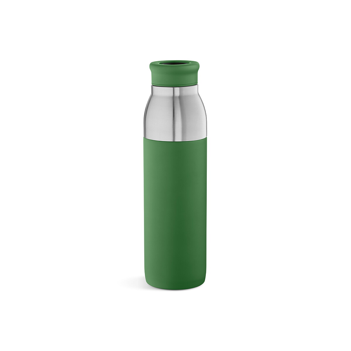 Butelki z logo – butelka colorado z recyklingowanej stali nierdzewnej 760 ml – zielona ABT039_109-back Butelka Colorado z recyklingowanej stali nierdzewnej 760 ml - Zielona ABT039_109-back
