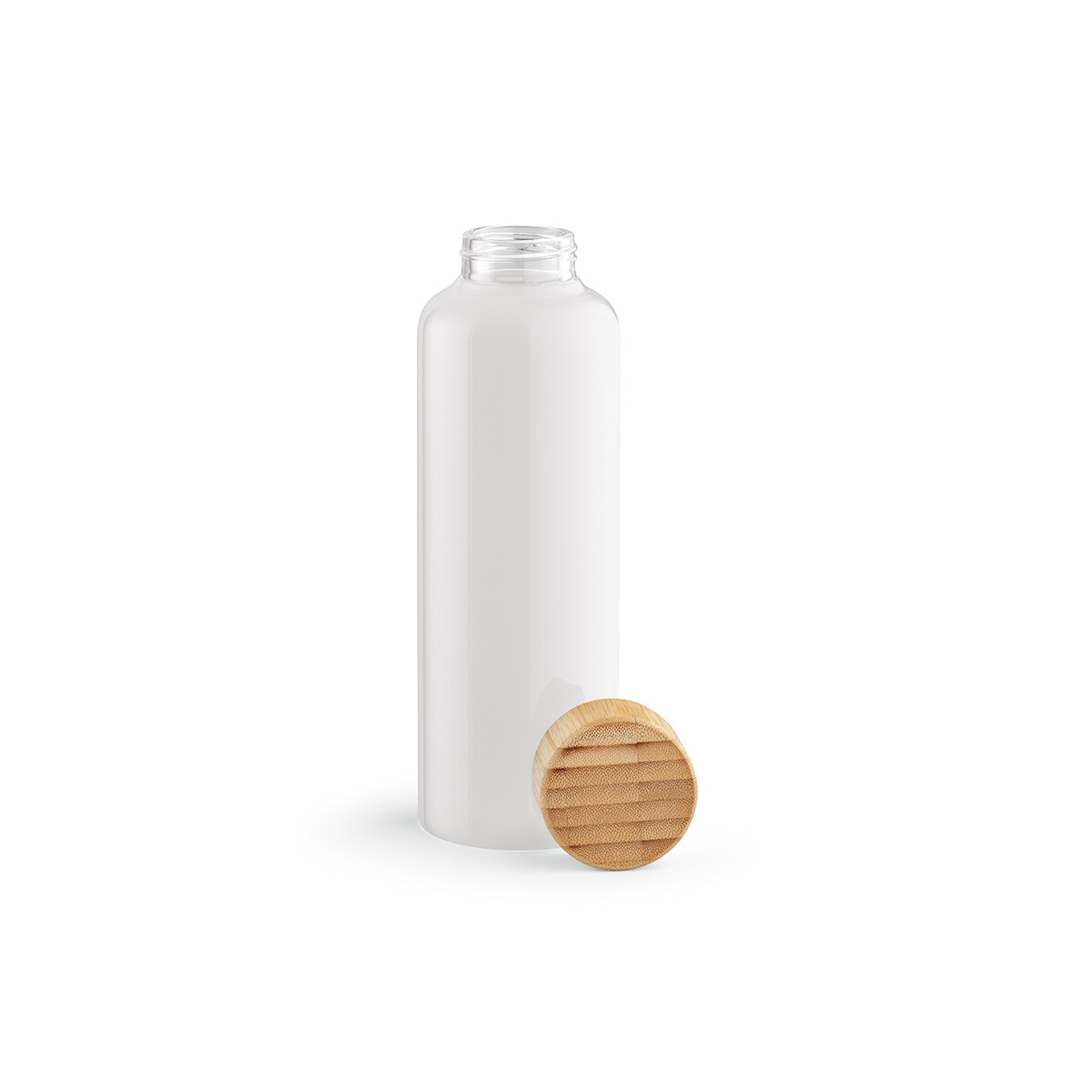 Butelki z logo – butelka indus szklo borokrzemowe 510 ml – biała ABT024_106 Butelka Indus Szklo borokrzemowe 510 ml - Biała ABT024_106