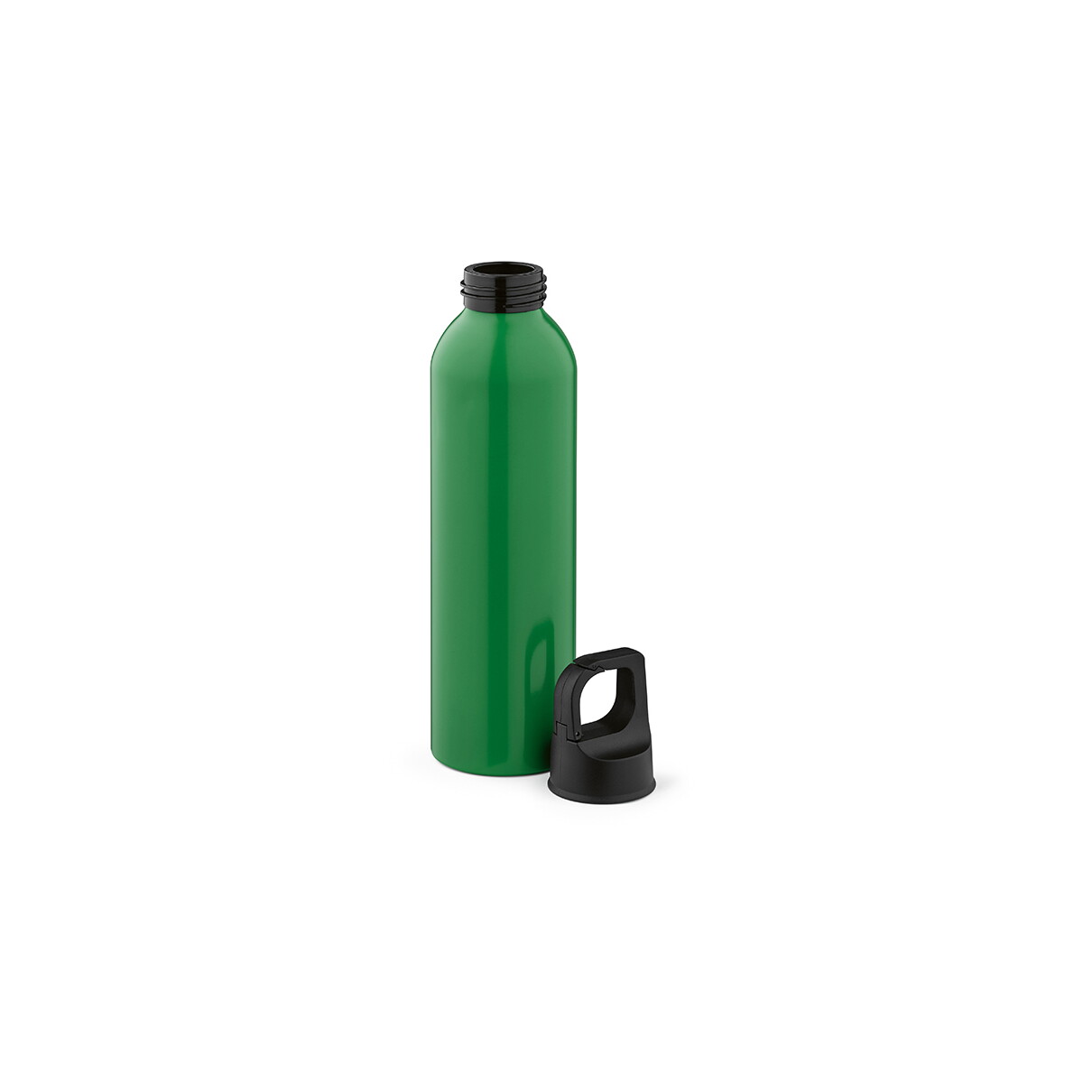 Butelki z logo – butelka mackenzie z recyklingowanego aluminium 690 ml – zielona ABT019_109-B Butelka Mackenzie z recyklingowanego aluminium 690 ml - Zielona ABT019_109-B