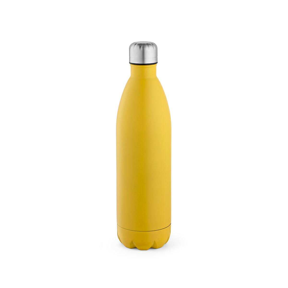 Butelki z logo – butelka mississippi 1100 ze stali nierdzewnej pochodzacej z recyklingu 1100 ml – ciemnożółta ABT013_118 Butelka Mississippi 1100 ze stali nierdzewnej pochodzacej z recyklingu 1100 ml - Ciemnożółta ABT013_118