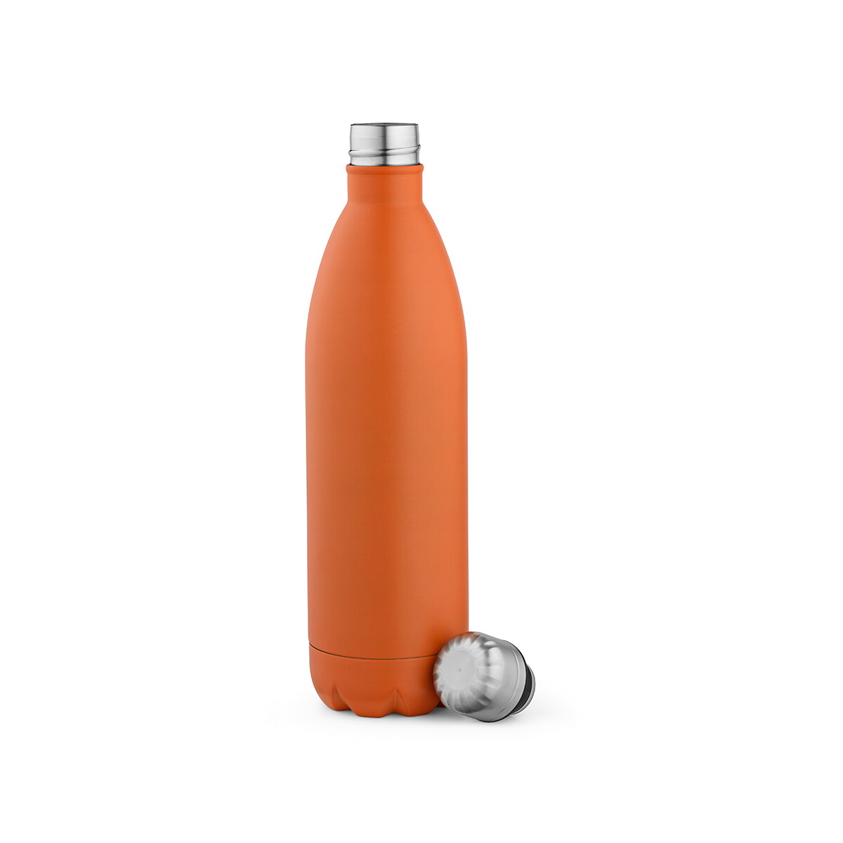 Butelki z logo – butelka mississippi 1100 ze stali nierdzewnej pochodzacej z recyklingu 1100 ml – pomarańczowa ABT013_128-A Butelka Mississippi 1100 ze stali nierdzewnej pochodzacej z recyklingu 1100 ml - Pomarańczowa ABT013_128-A