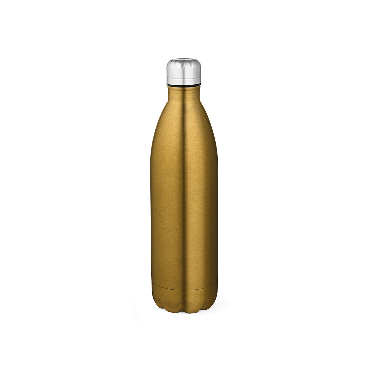 Butelki z logo – butelka mississippi 1100p z recyklingowanej stali nierdzewnej 1100 ml – złota ABT046_117 Butelka Mississippi 1100P z recyklingowanej stali nierdzewnej 1100 ml - Złota ABT046_117