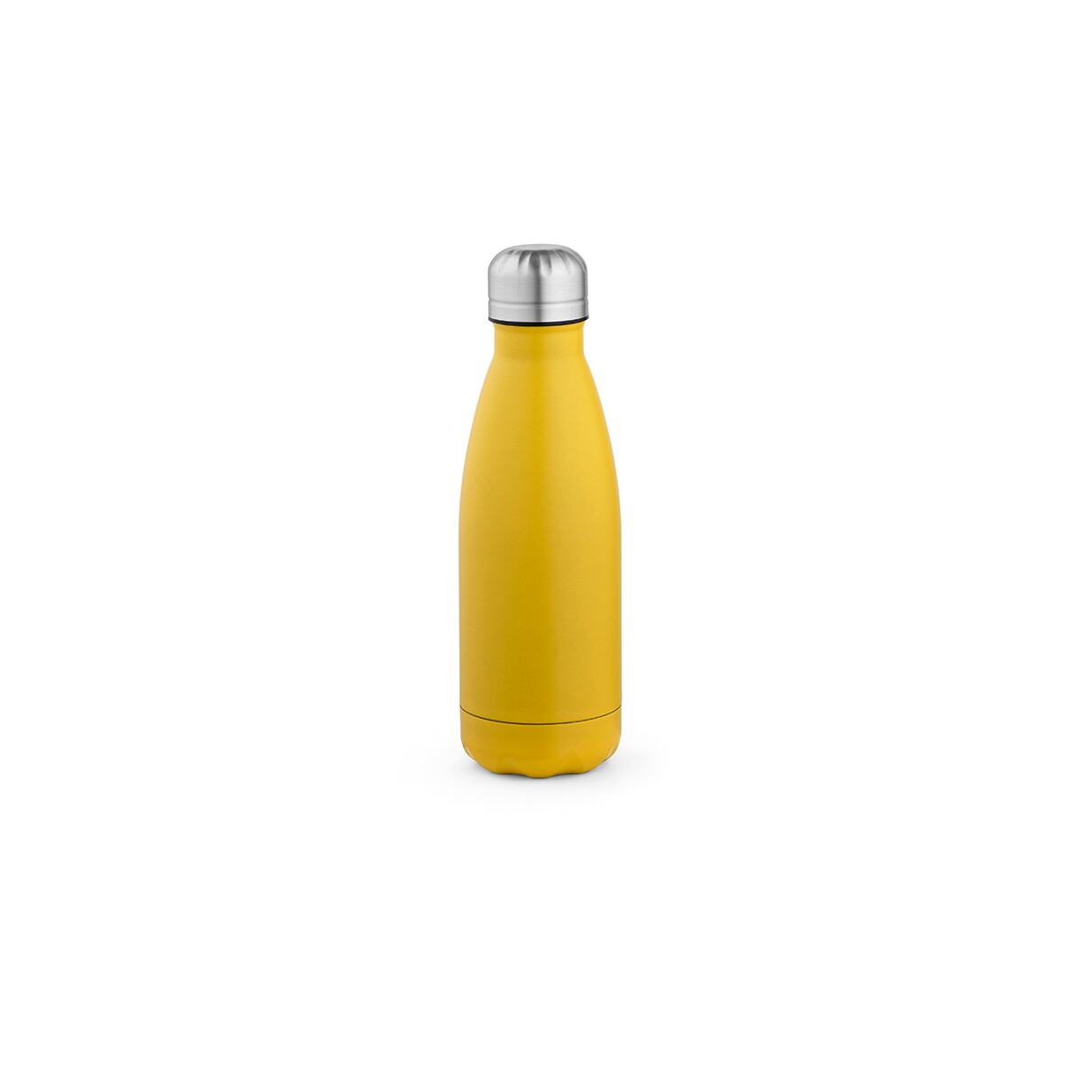 Butelki z logo – butelka mississippi 450 ze stali nierdzewnej z recyklingu 430 ml – ciemnożółta ABT010_118 Butelka Mississippi 450 ze stali nierdzewnej z recyklingu 430 ml - Ciemnożółta ABT010_118