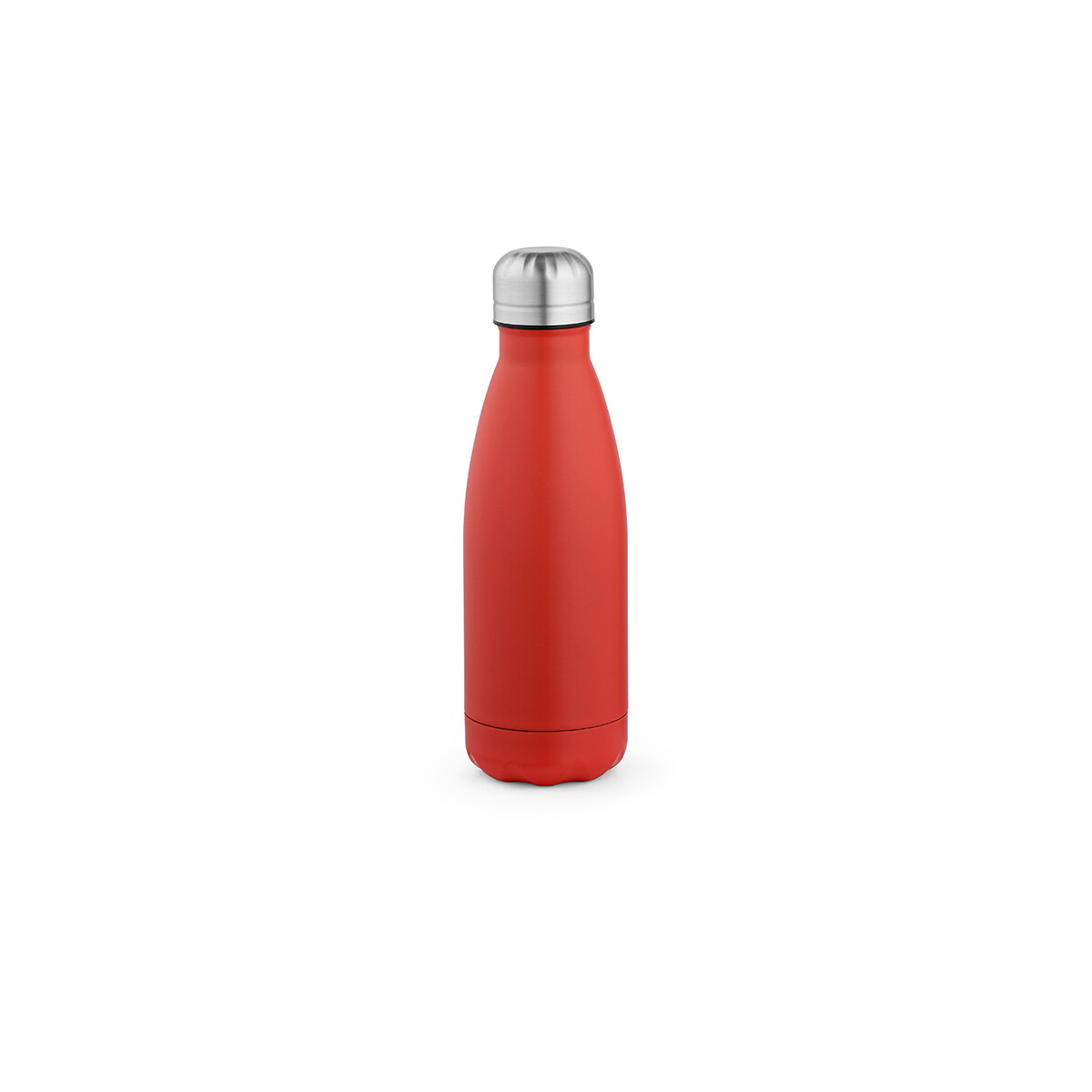 Butelki z logo – butelka mississippi 450 ze stali nierdzewnej z recyklingu 430 ml – czerwona ABT010_105 Butelka Mississippi 450 ze stali nierdzewnej z recyklingu 430 ml - Czerwona ABT010_105