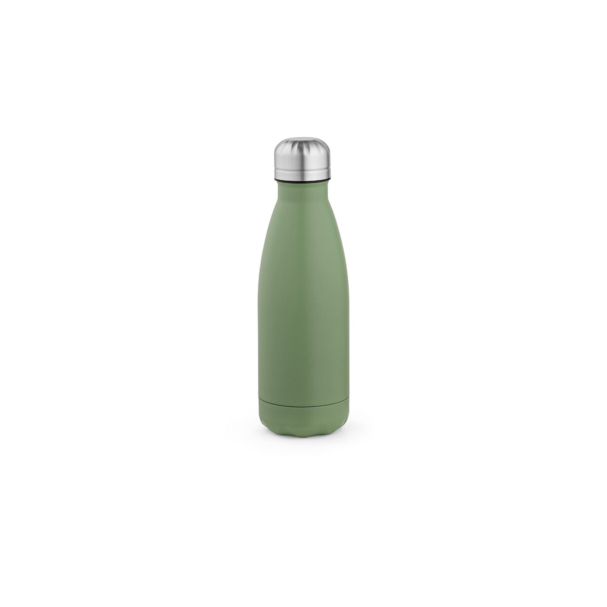 Butelki z logo – butelka mississippi 450 ze stali nierdzewnej z recyklingu 430 ml – pastelowa zielona ABT010_159-front Butelka Mississippi 450 ze stali nierdzewnej z recyklingu 430 ml - Pastelowa zielona ABT010_159-front