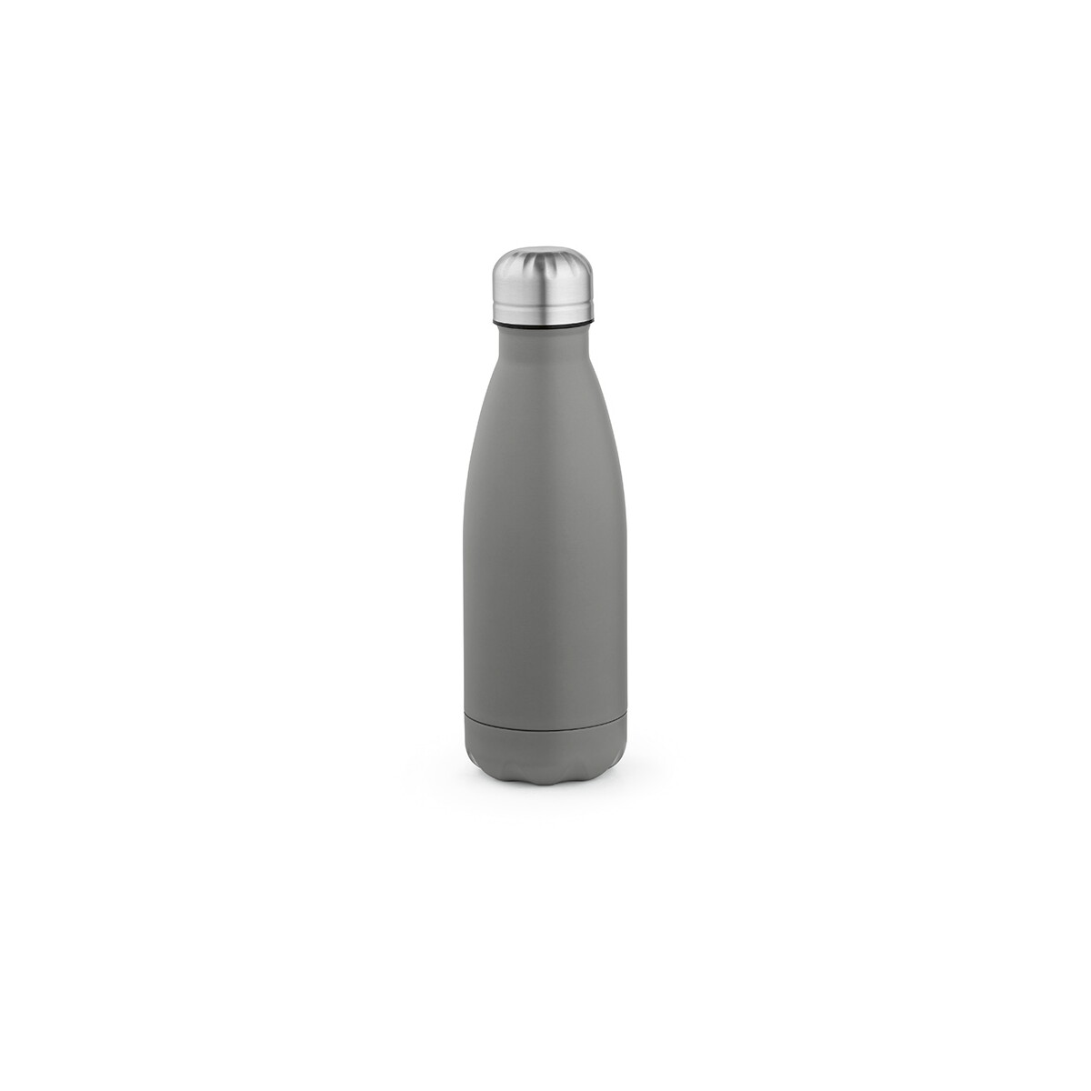 Butelki z logo – butelka mississippi 450 ze stali nierdzewnej z recyklingu 430 ml – szara ABT010_113 Butelka Mississippi 450 ze stali nierdzewnej z recyklingu 430 ml - Szara ABT010_113