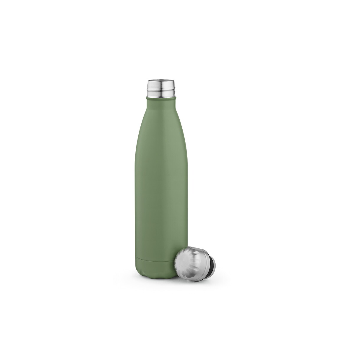 Butelki z logo – butelka mississippi 550 ze stali nierdzewnej z recyklingu 535 ml – pastelowa zielona ABT011_159-A Butelka Mississippi 550 ze stali nierdzewnej z recyklingu 535 ml - Pastelowa zielona ABT011_159-A