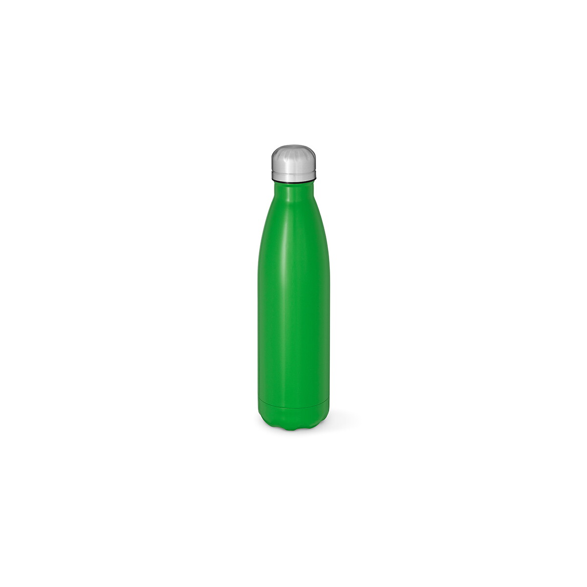 Butelki z logo – butelka mississippi 550 ze stali nierdzewnej z recyklingu 535 ml – zielona ABT011_109_-front Butelka Mississippi 550 ze stali nierdzewnej z recyklingu 535 ml - Zielona ABT011_109_-front