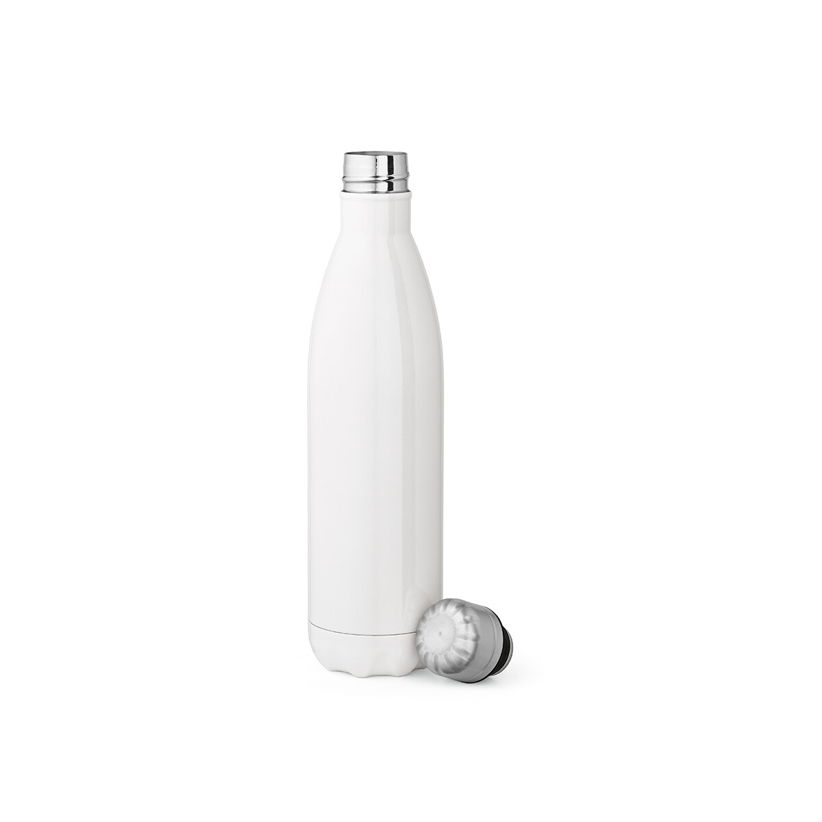 Butelki z logo – butelka mississippi 800w ze stali nierdzewnej z recyklingu 810 ml – biała ABT037_106-A Butelka Mississippi 800W ze stali nierdzewnej z recyklingu 810 ml - Biała ABT037_106-A