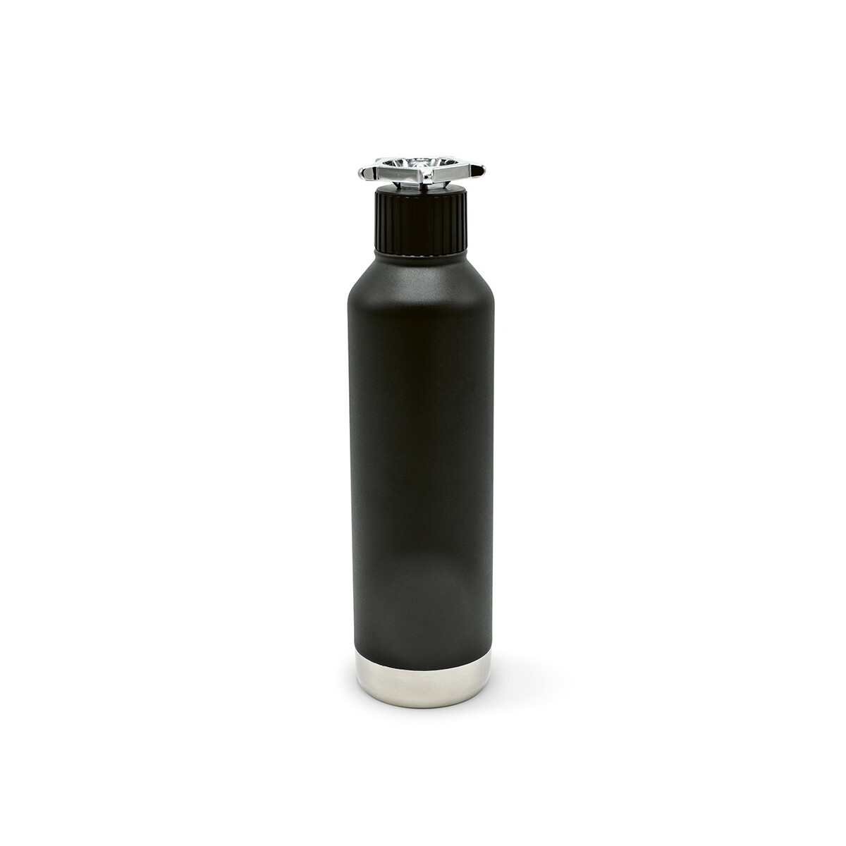 Butelki z logo – butelka spiglo z recyklingowanej stali nierdzewnej 780 ml – czarna ABT002_103-back Butelka Spiglo z recyklingowanej stali nierdzewnej 780 ml - Czarna ABT002_103-back