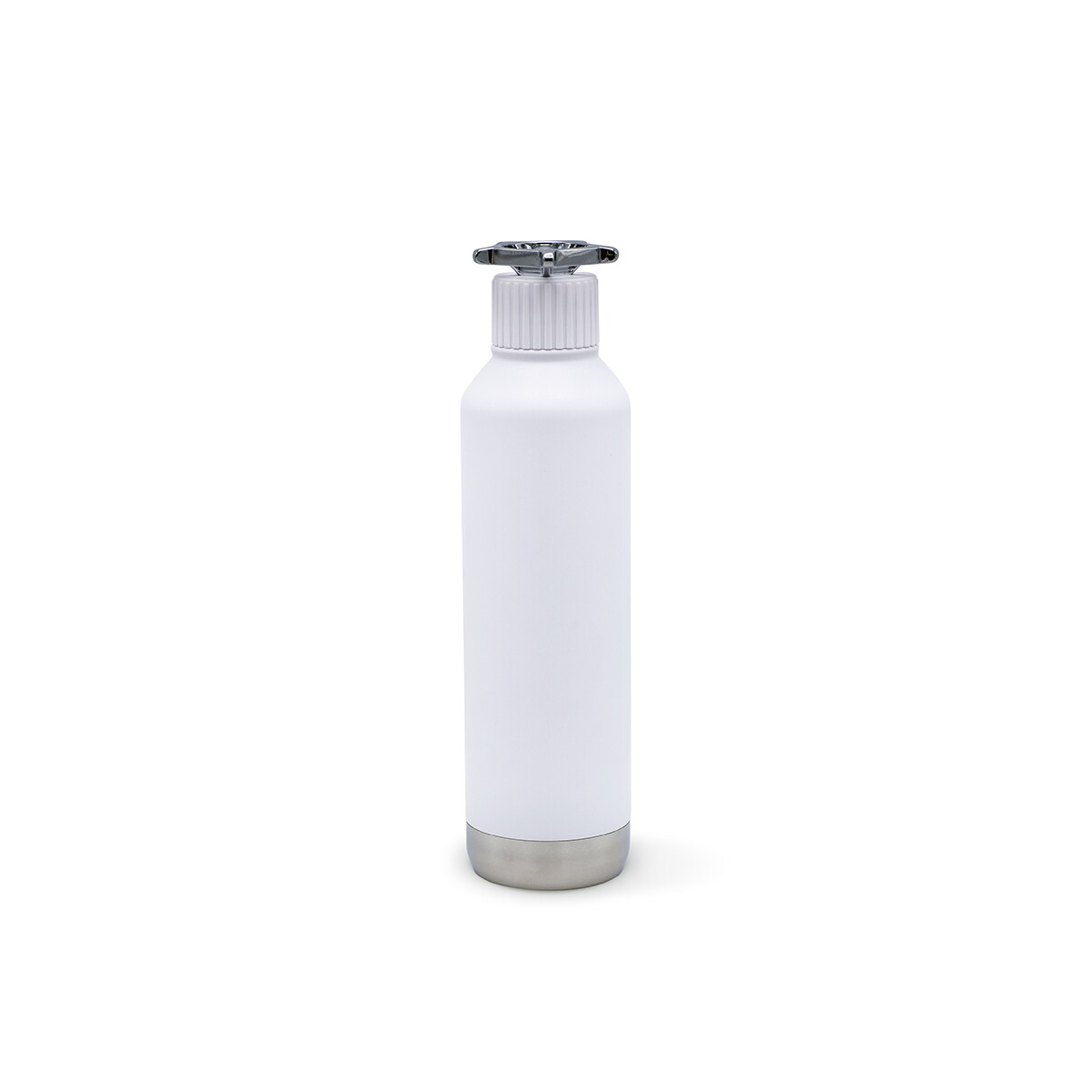 Butelki z logo – butelka spiglo z recyklingowanej stali nierdzewnej 780 ml – srebrna ABT002_107-back Butelka Spiglo z recyklingowanej stali nierdzewnej 780 ml - Srebrna ABT002_107-back