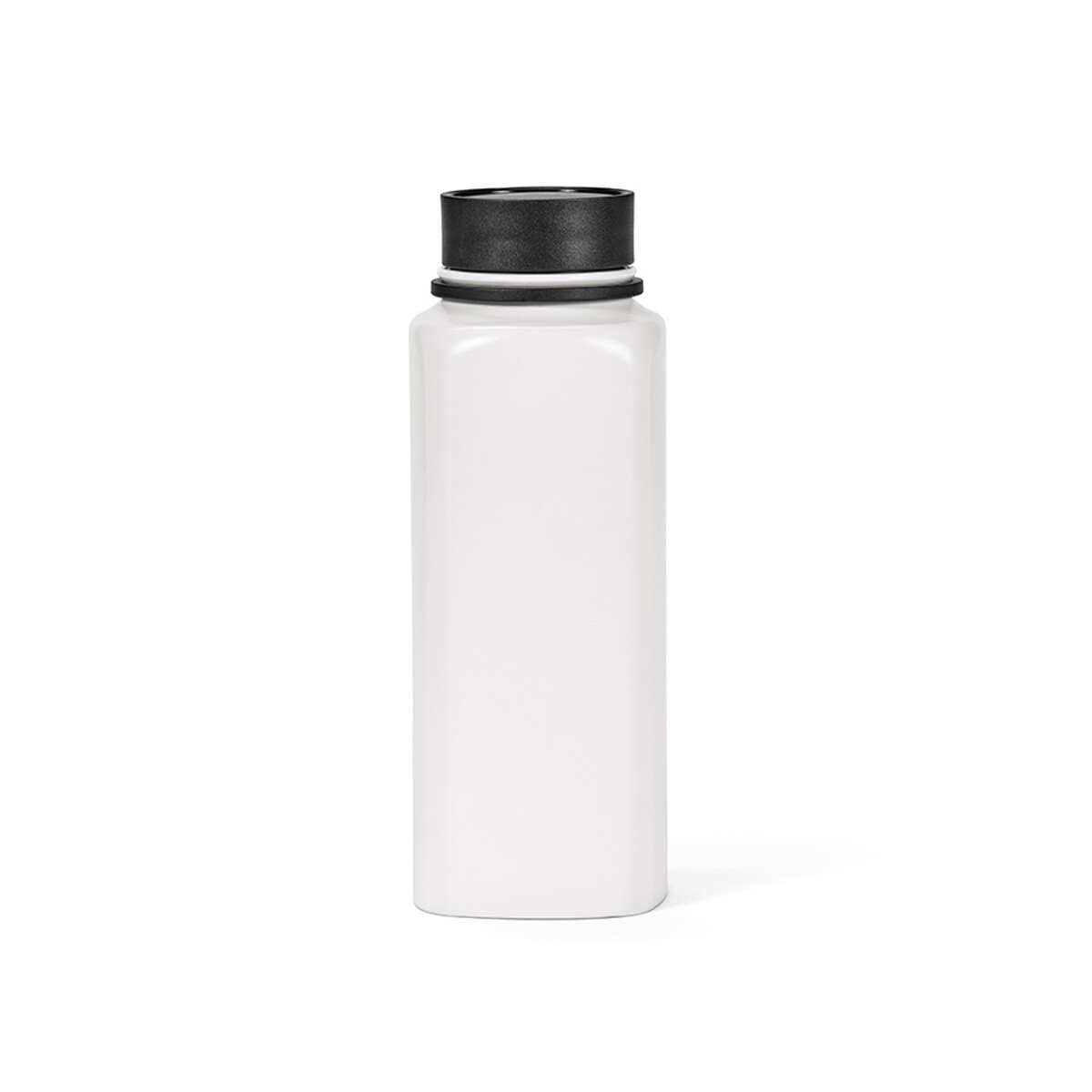 Butelki z logo – butelka ural z recyklingu stali nierdzewnej 820 ml – czarna ABT030_103-A Butelka Ural z recyklingu stali nierdzewnej 820 ml - Czarna ABT030_103-A