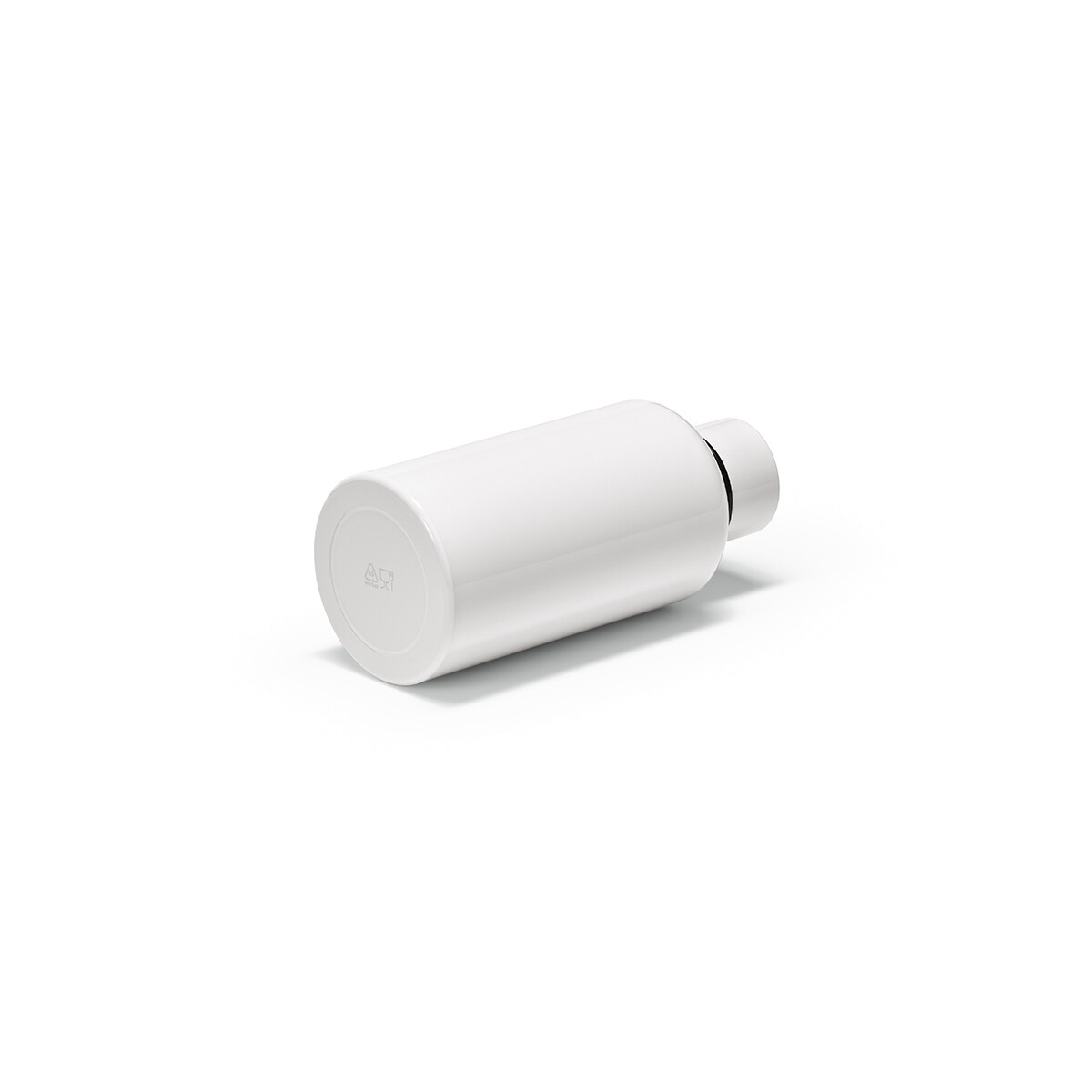 Butelki z logo – butelka yukon aluminium z recyklingu 550 ml – biała ABT025_106-C Butelka Yukon Aluminium z recyklingu 550 ml - Biała ABT025_106-C