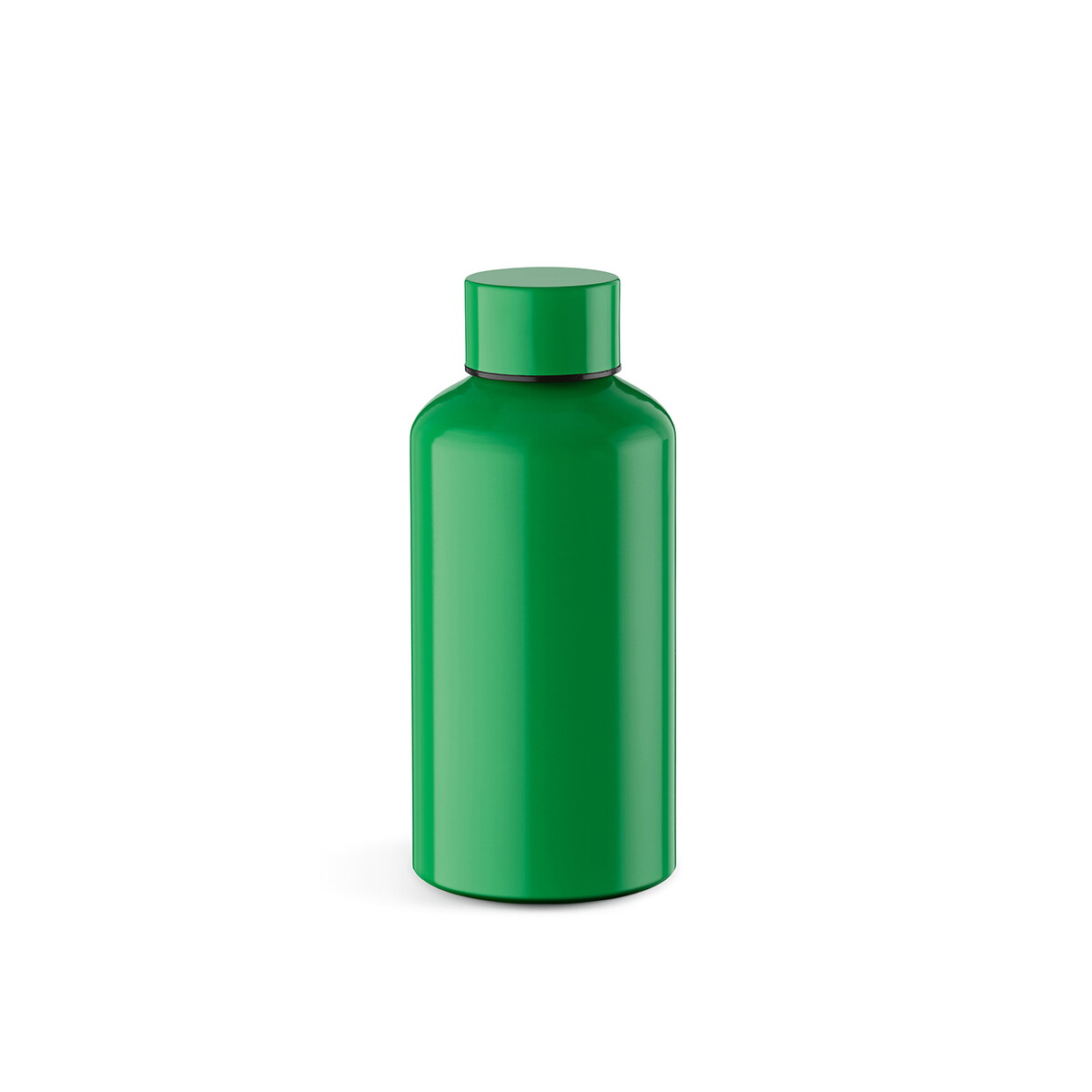 Butelki z logo – butelka yukon aluminium z recyklingu 550 ml – zielona ABT025_109-back Butelka Yukon Aluminium z recyklingu 550 ml - Zielona ABT025_109-back