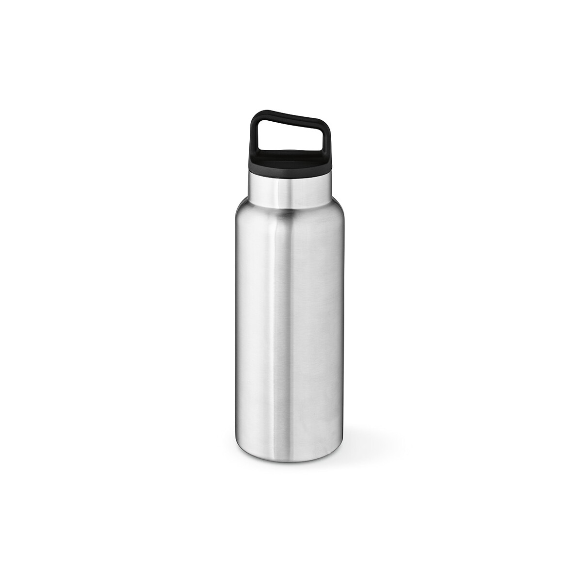 Butelki z logo – butelka zambezi 1000 ze stali nierdzewnej z recyklingu 1160 ml – srebrna ABT026_107-front Butelka Zambezi 1000 ze stali nierdzewnej z recyklingu 1160 ml - Srebrna ABT026_107-front