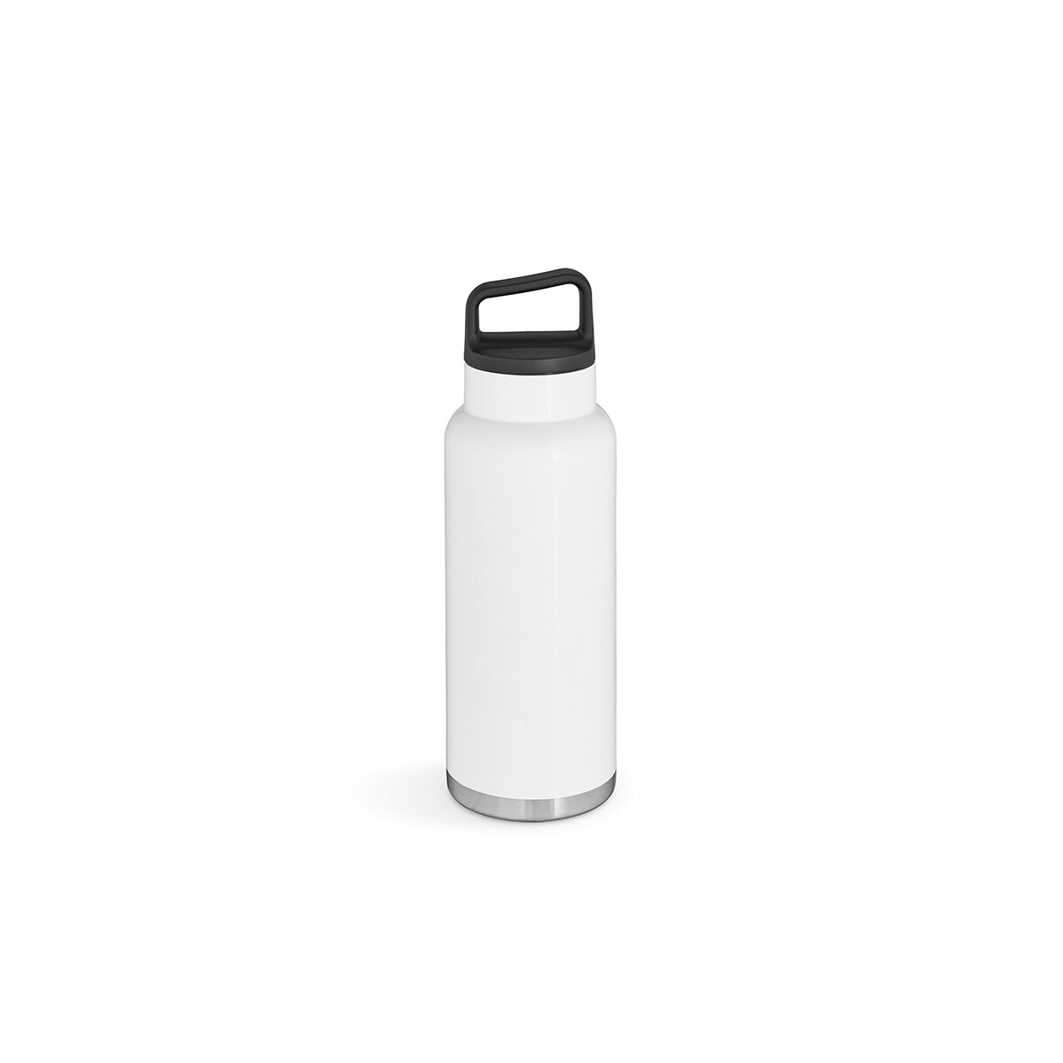 Butelki z logo – butelka zambezi 1000w ze stali nierdzewnej pochodzacej z recyklingu 1160 ml – biała ABT041_106-back Butelka Zambezi 1000W ze stali nierdzewnej pochodzacej z recyklingu 1160 ml - Biała ABT041_106-back