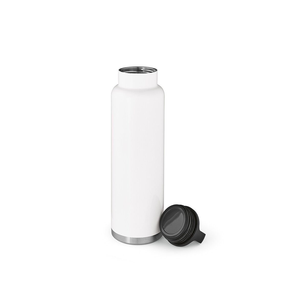 Butelki z logo – zambezi 1500w butelka ze stali nierdzewnej z recyklingu 1620 ml – biała ABT040_106 Zambezi 1500W Butelka ze stali nierdzewnej z recyklingu 1620 ml - Biała ABT040_106