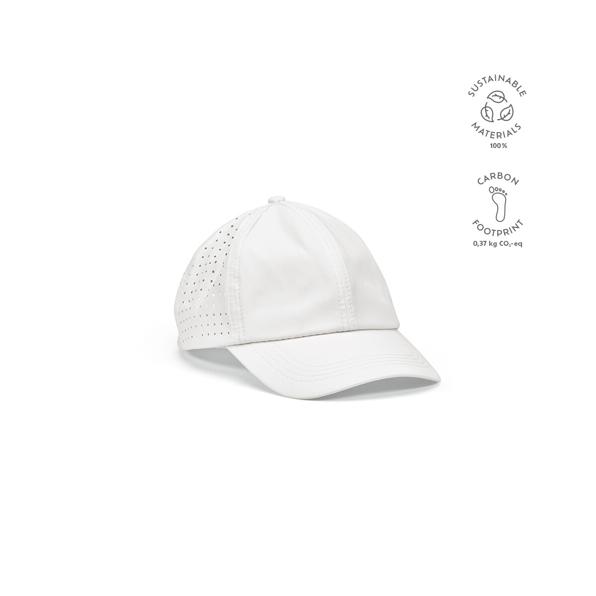 Czapki z logo – czapka amstrong rpet 110 gsm – biała ACA005_106-kpi Czapka Amstrong rPET 110 gsm - Biała ACA005_106-kpi