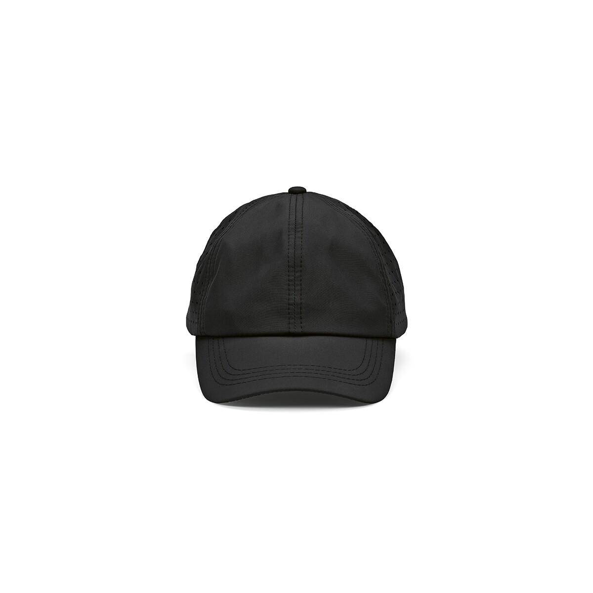 Czapki z logo – czapka amstrong rpet 110 gsm – czarna ACA005_103-front Czapka Amstrong rPET 110 gsm - Czarna ACA005_103-front