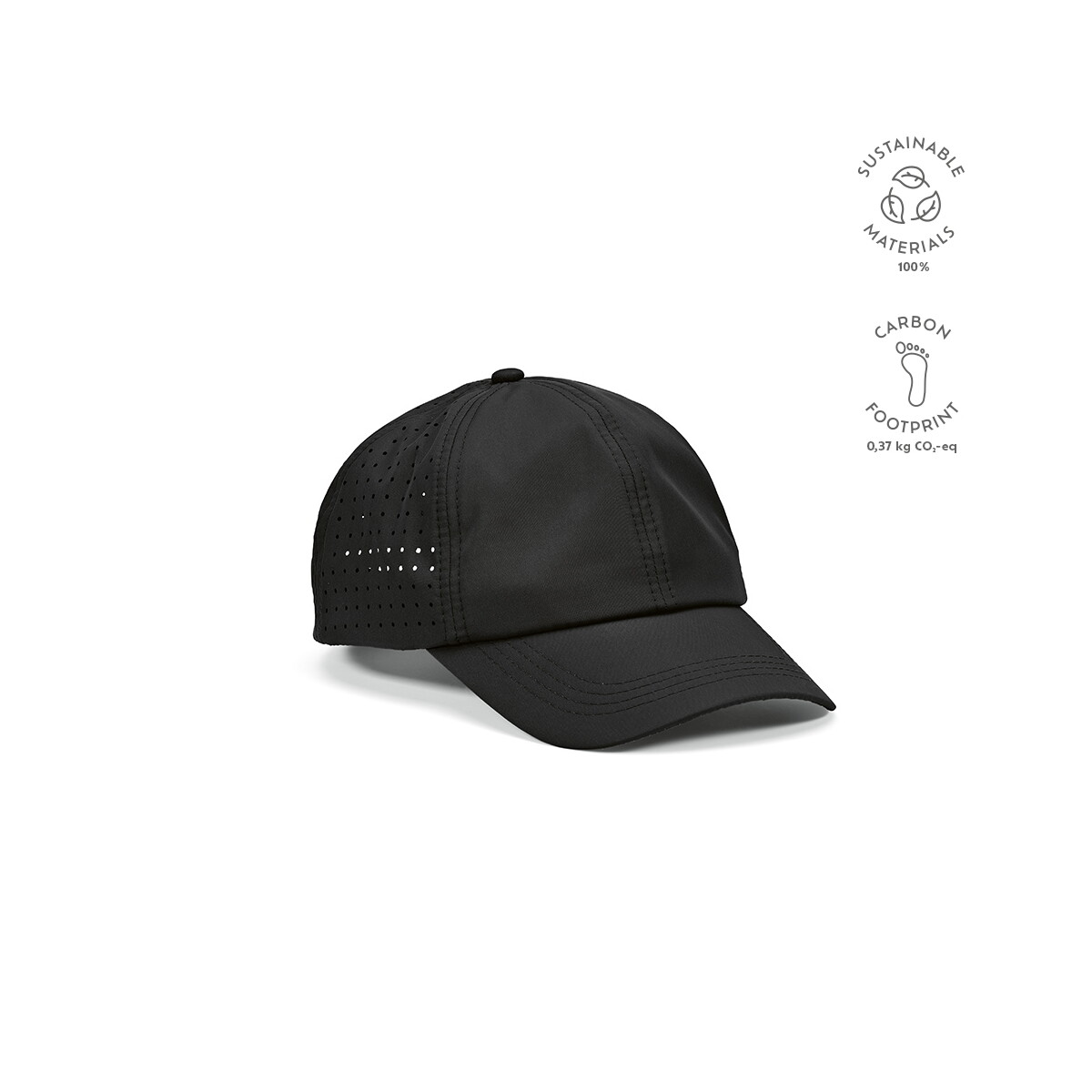 Czapki z logo – czapka amstrong rpet 110 gsm – czarna ACA005_103-kpi Czapka Amstrong rPET 110 gsm - Czarna ACA005_103-kpi