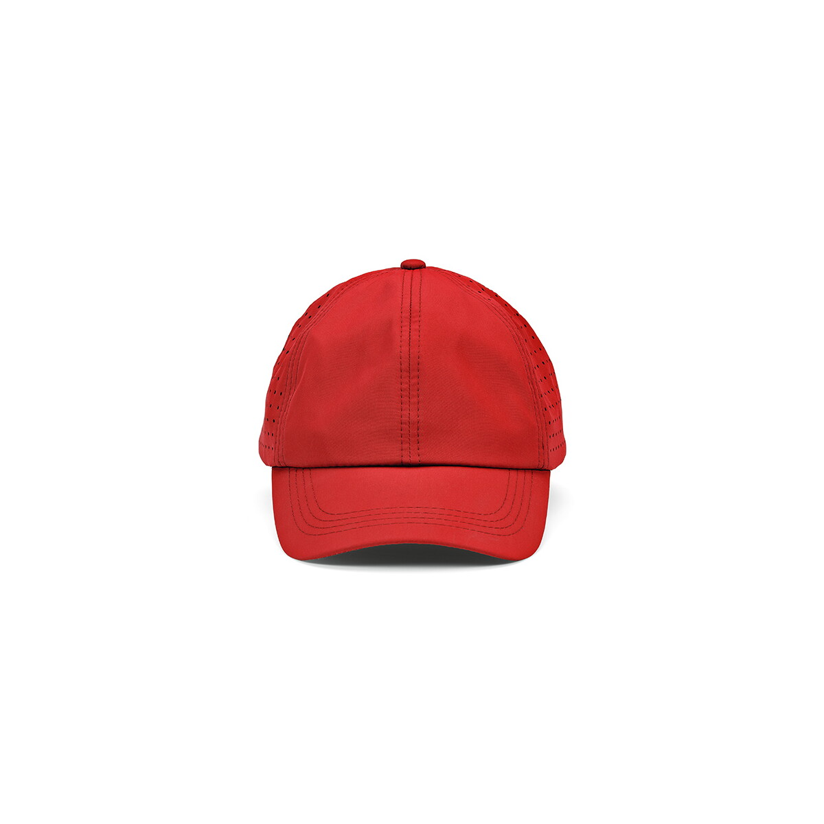 Czapki z logo – czapka amstrong rpet 110 gsm – czerwona ACA005_105-front Czapka Amstrong rPET 110 gsm - Czerwona ACA005_105-front
