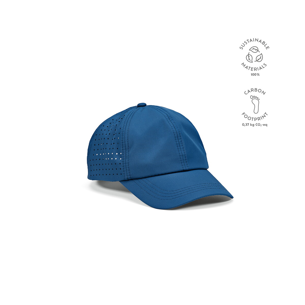 Czapki z logo – czapka amstrong rpet 110 gsm – niebieska ACA005_104-kpi Czapka Amstrong rPET 110 gsm - Niebieska ACA005_104-kpi