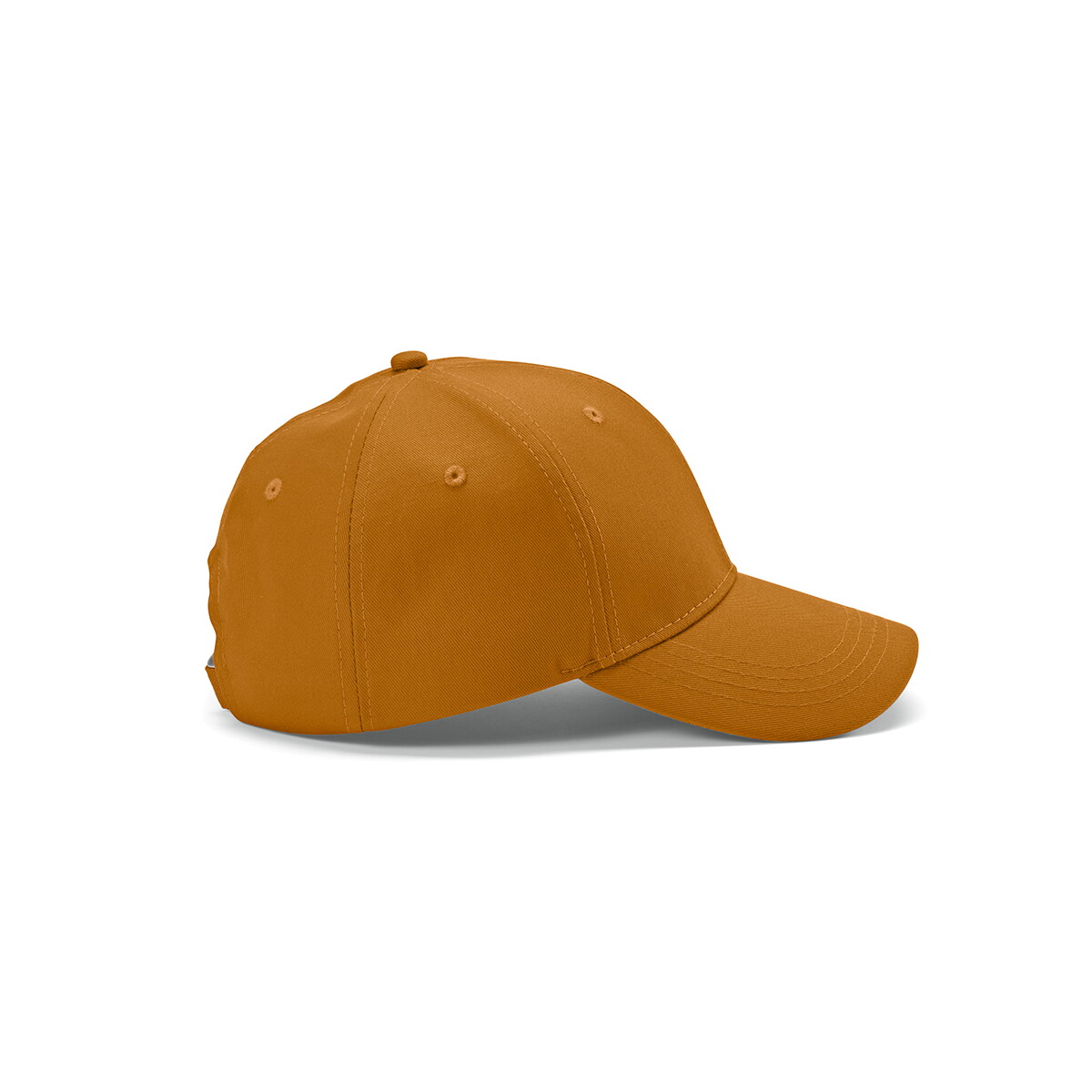 Czapki z logo – czapka darrell recycled cotton 280 gsm – brązowa ACA001_101-side Czapka Darrell Recycled Cotton 280 gsm - Brązowa ACA001_101-side